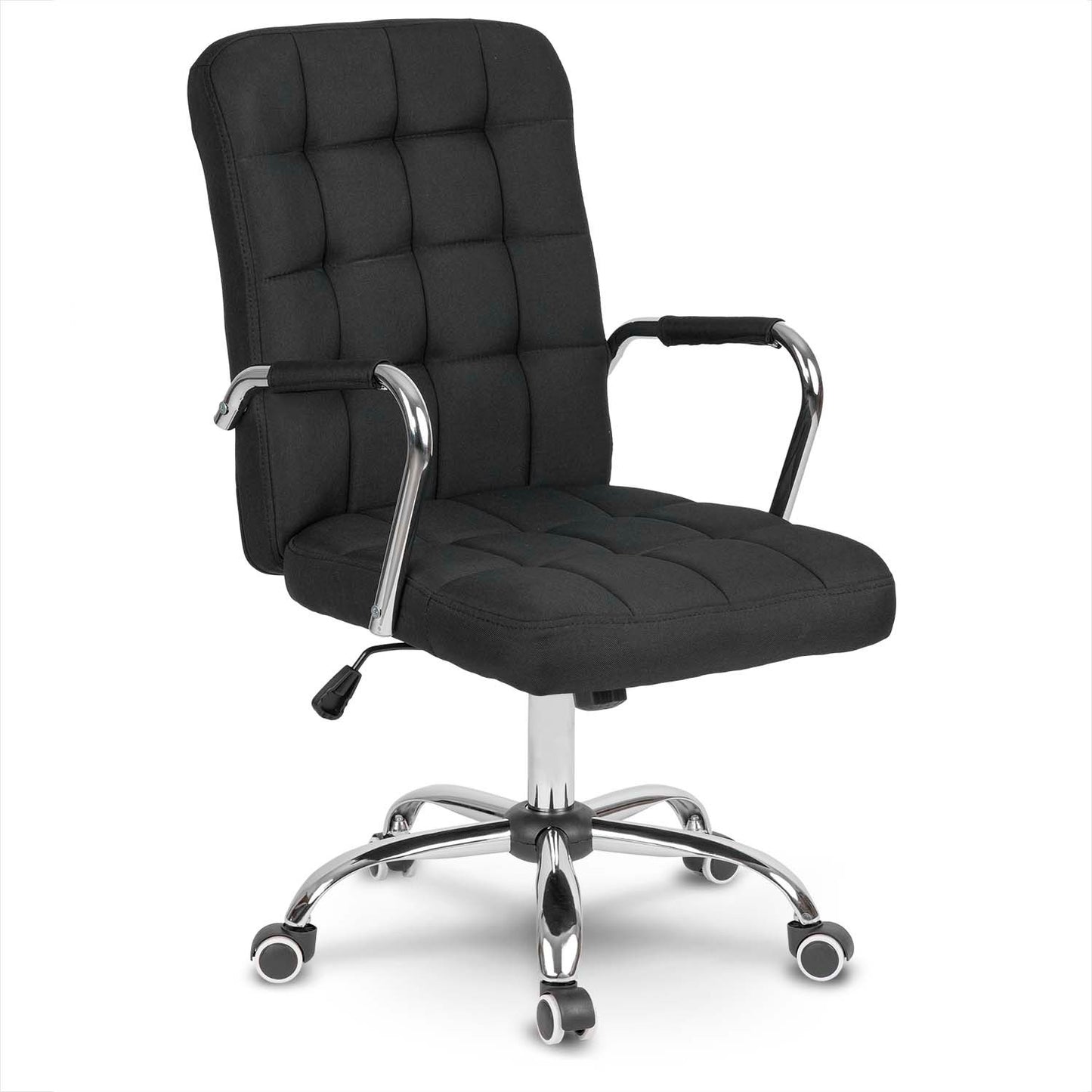 Ergonomic Office Chair Benton in Black Fabric