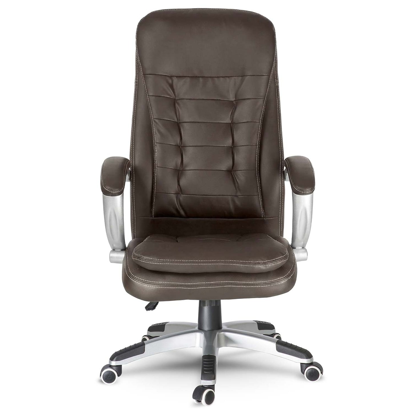 Ergonomic Office Chair, Dark Brown, Adjustable Height