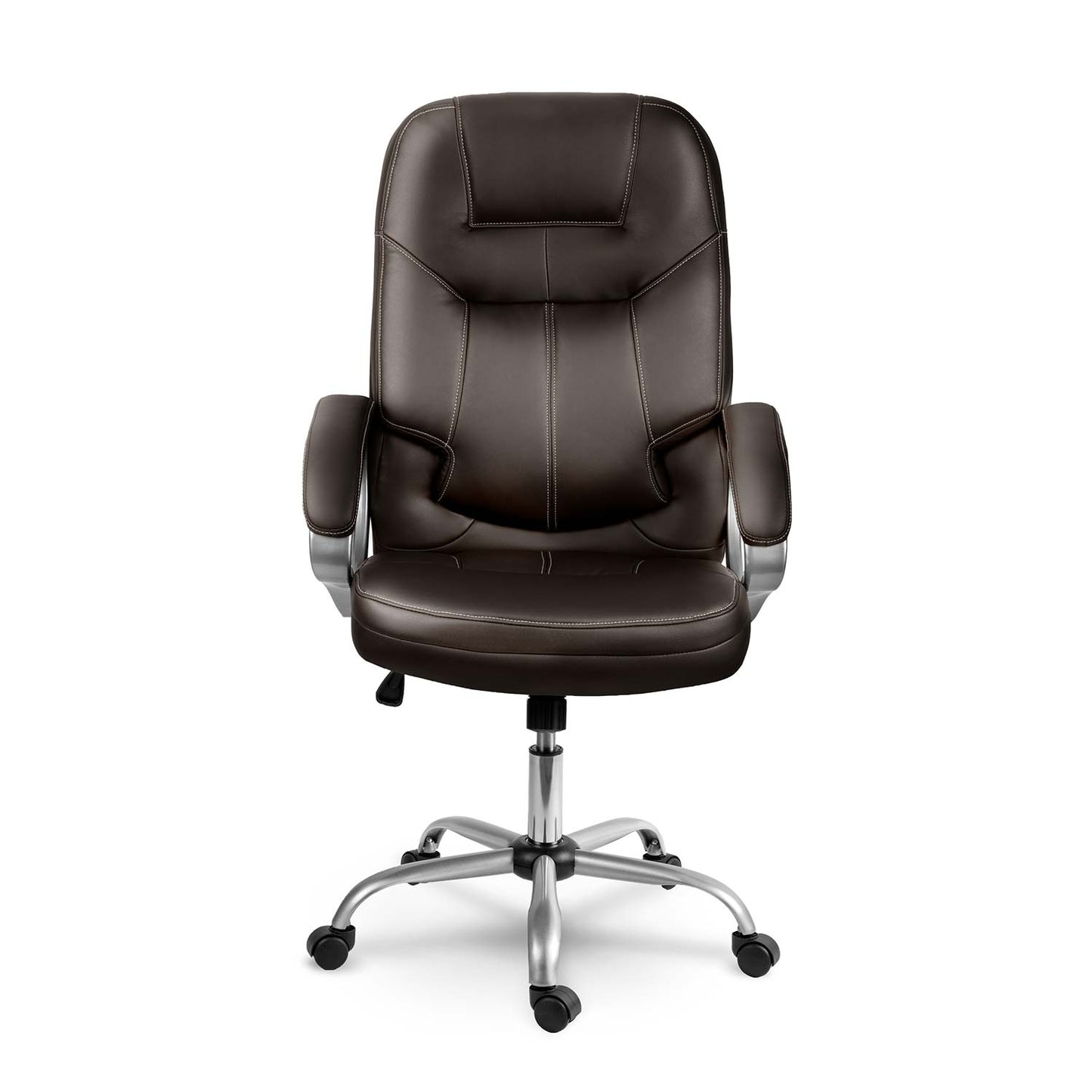 Ergonomic Office Chair, Dark Brown, Adjustable Height