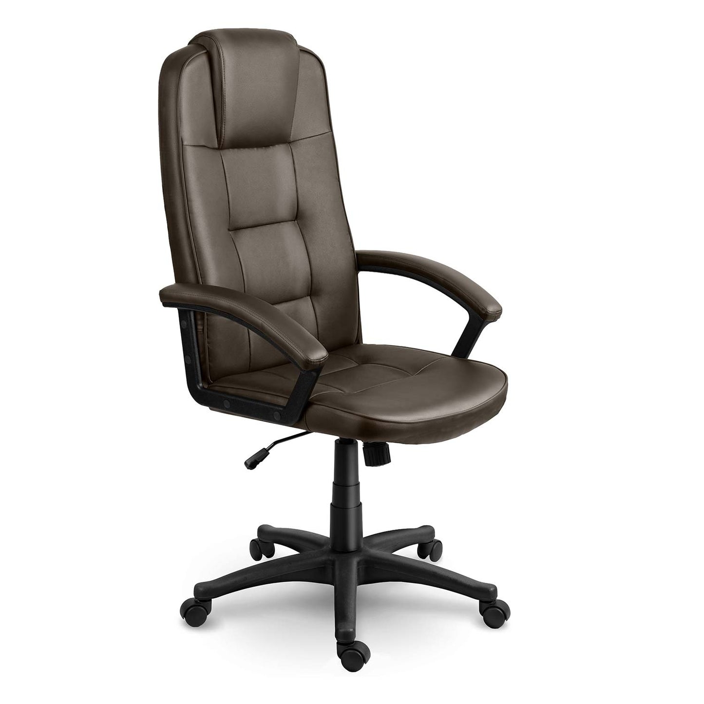 Ergonomic Office Chair, Dark Brown, Adjustable Height