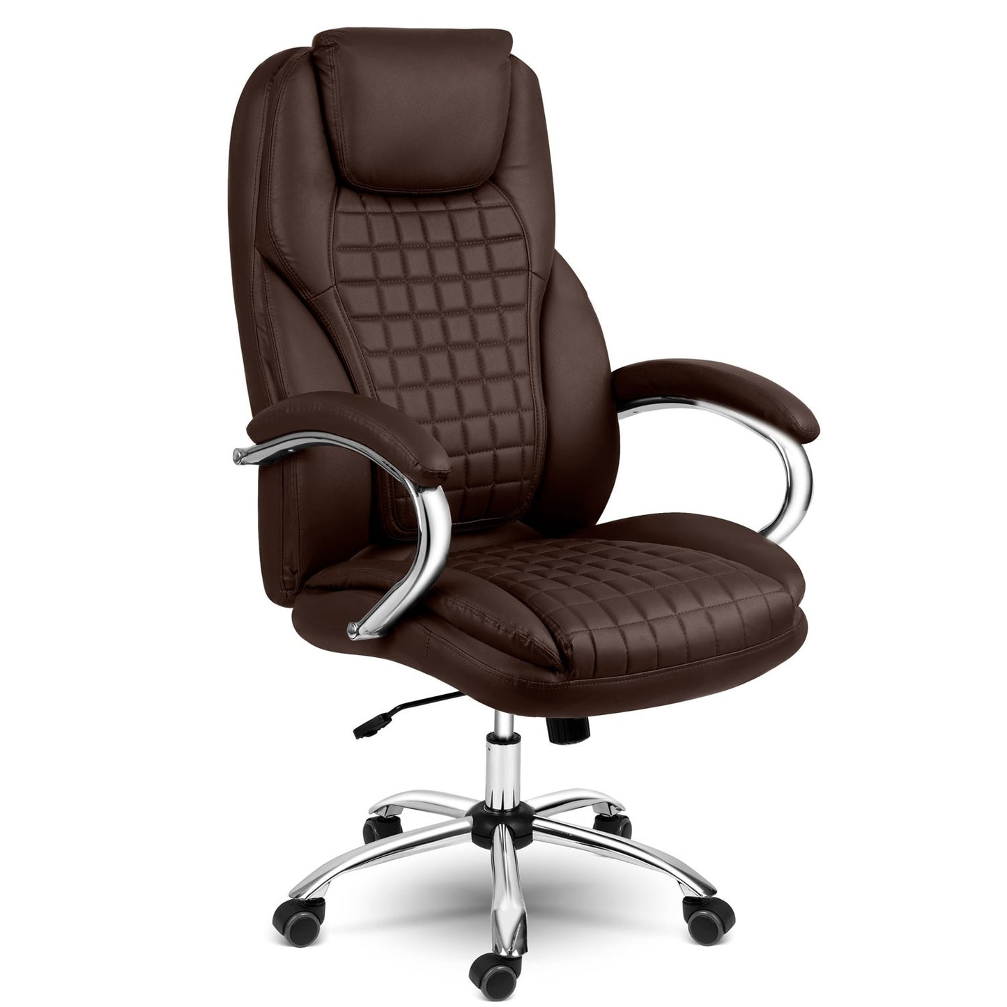 Ergonomic Office Chair Sofotel Batory - Chestnut brown