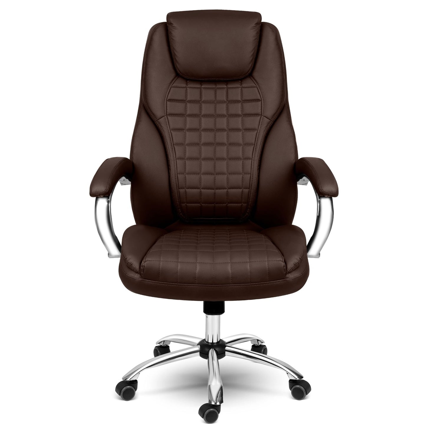 Ergonomic Office Chair Sofotel Batory - Chestnut brown