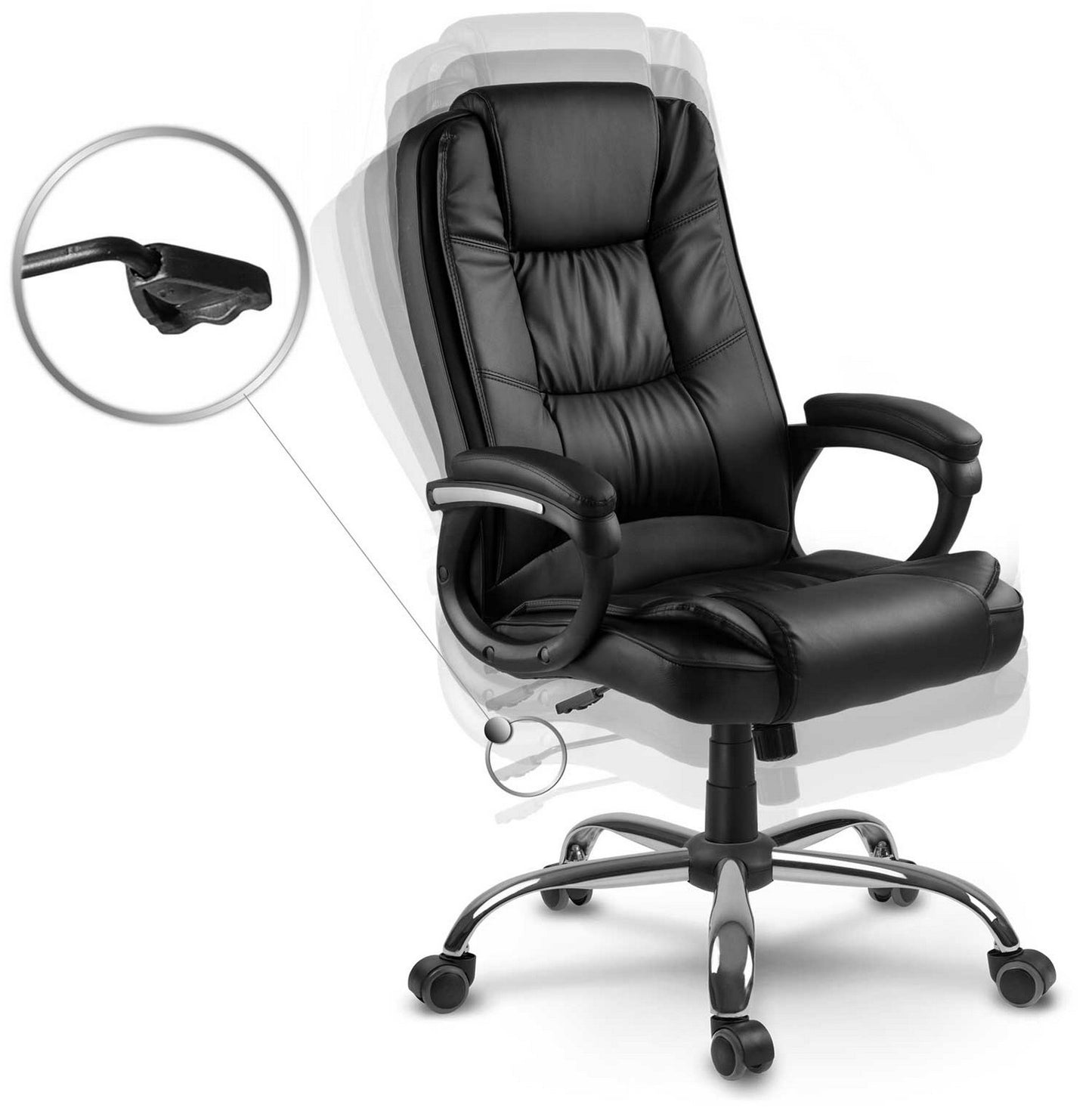 Ergonomic Office Chair Sofotel Porto Black