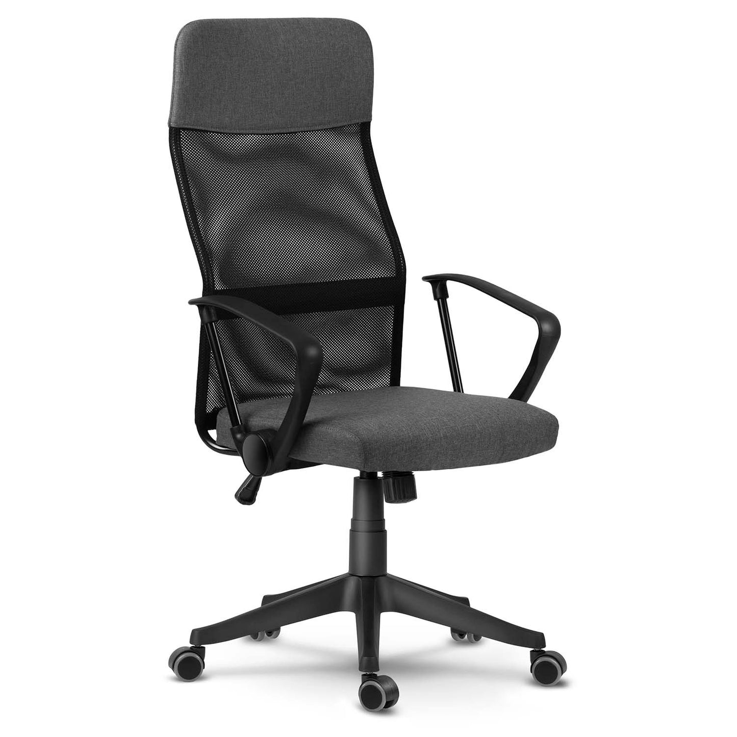 Ergonomic Office Chair with Mesh Upholstery - Sofotel Sydney, Dark Grey