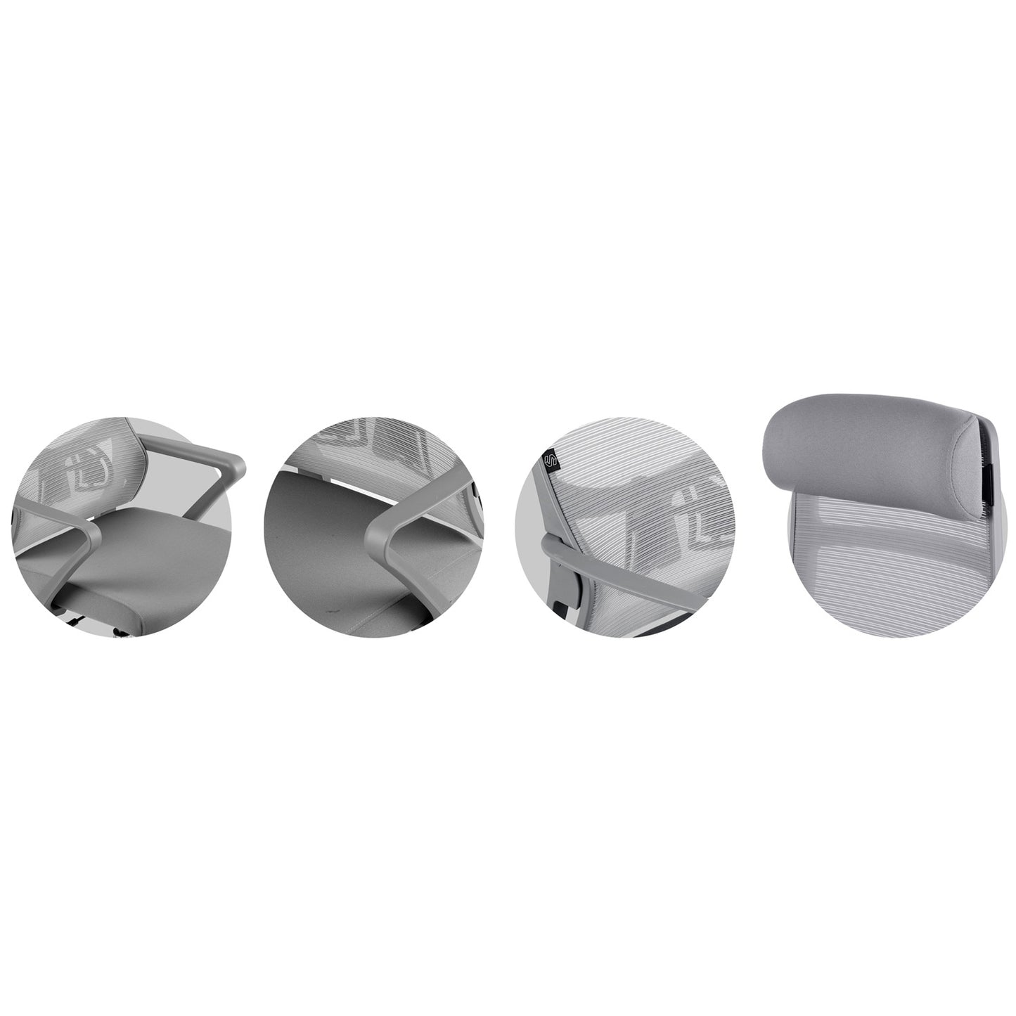 Ergonomic Office Chair with Micro Mesh Sofotel Brema Grey