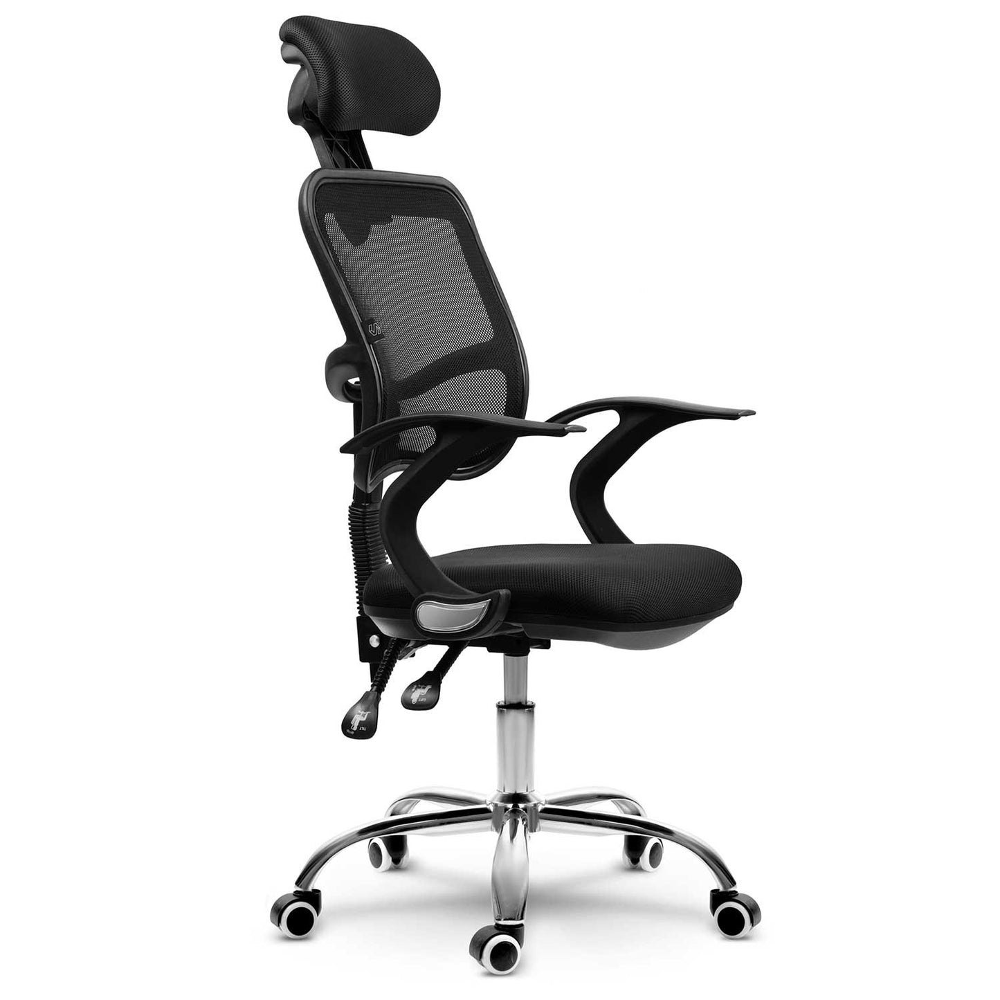 Ergonomic Office Chair with Micro Mesh - Sofotel Ryga Black