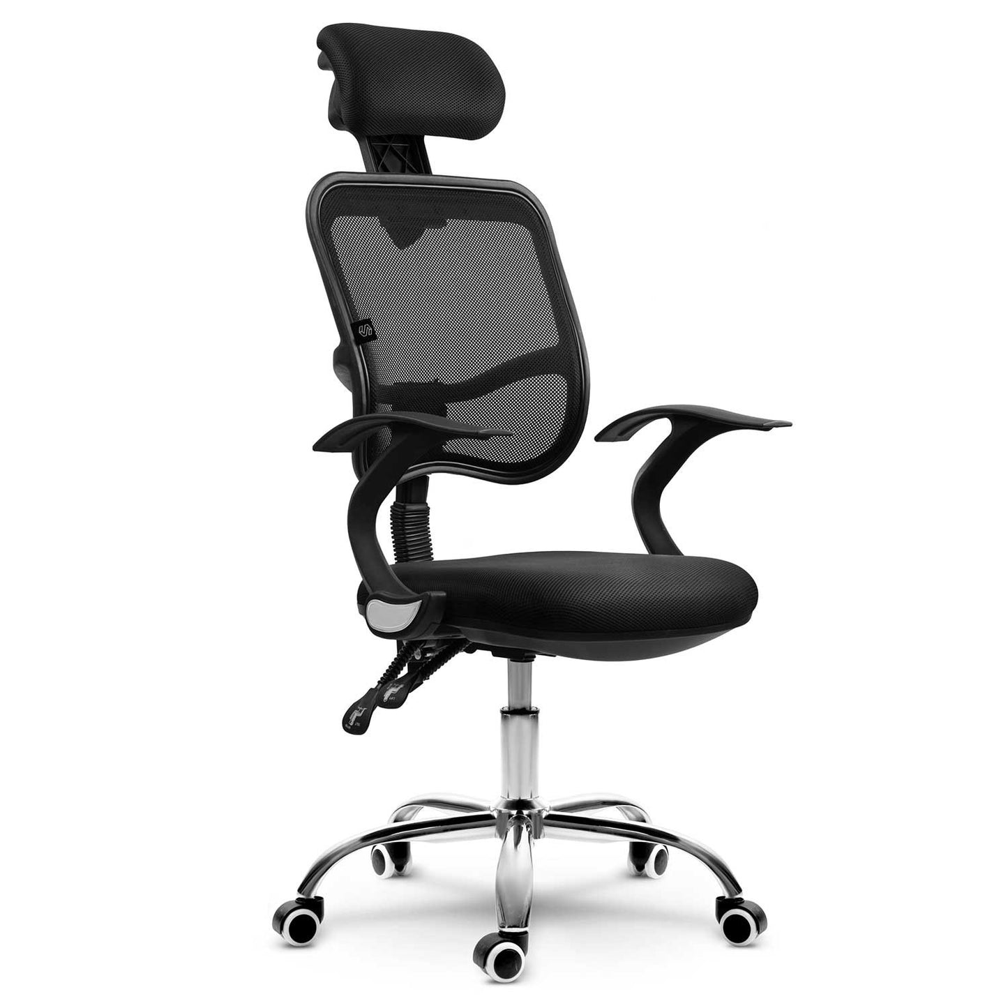 Ergonomic Office Chair with Micro Mesh - Sofotel Ryga Black