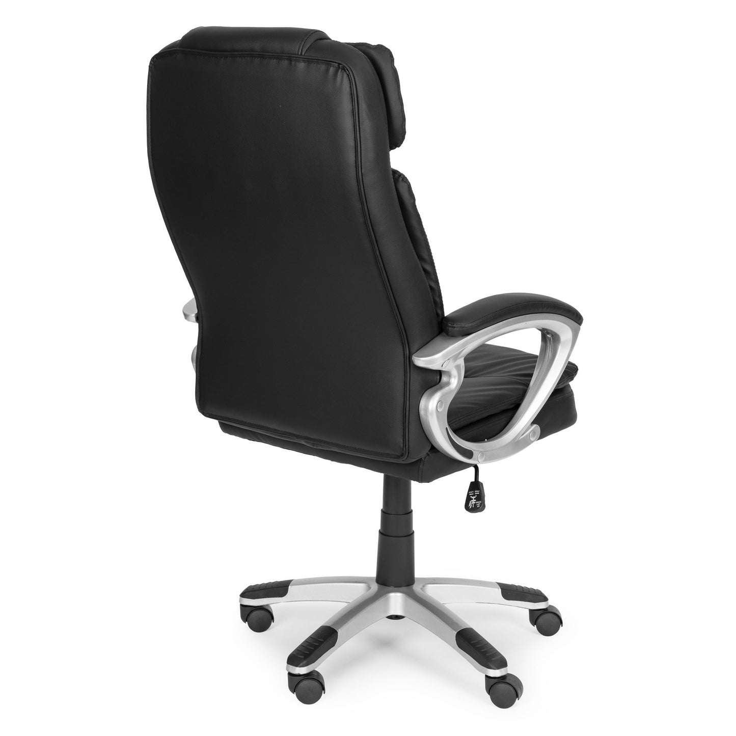 Ergonomic Swivel Office Chair, Height Adjustable, Black