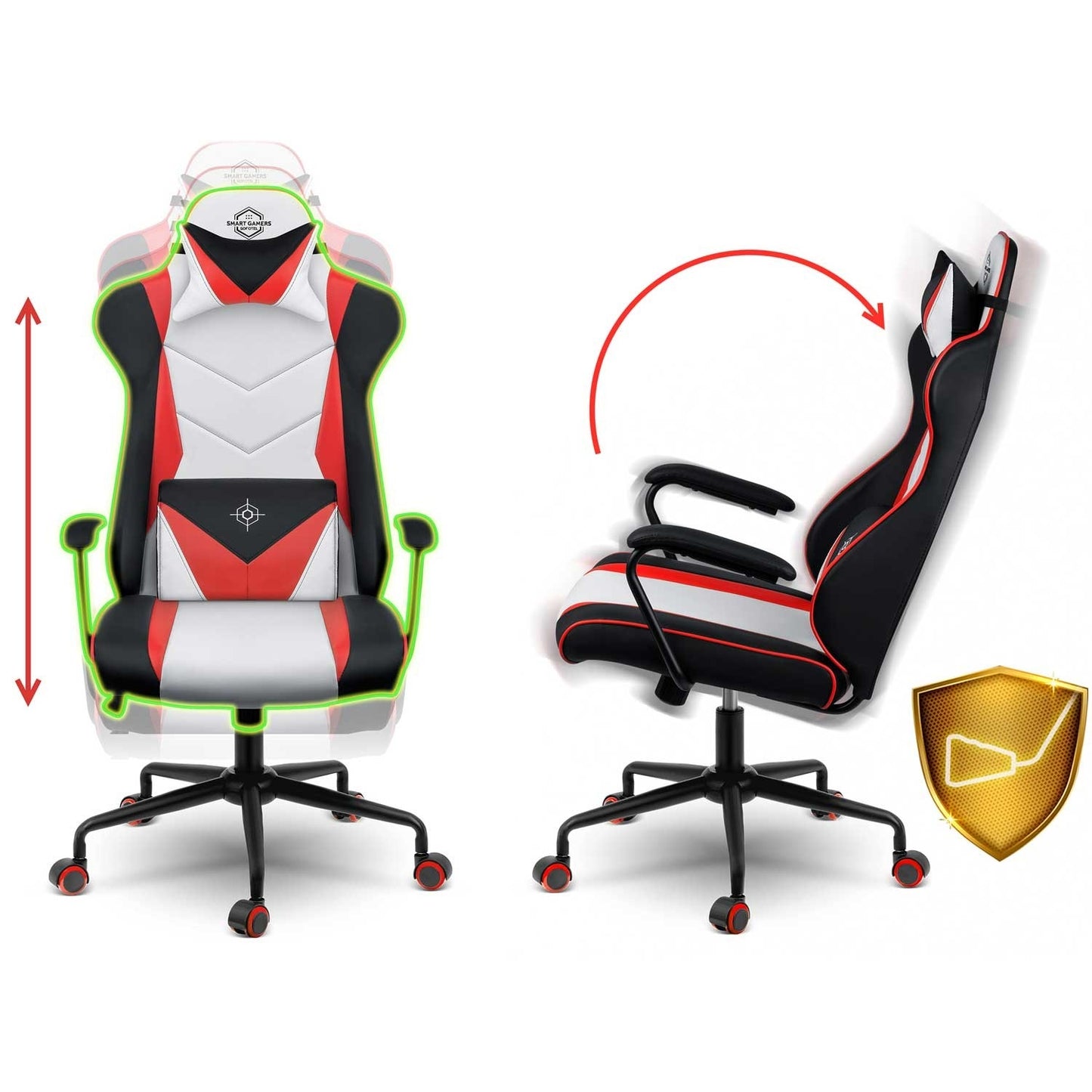 Ergonomic gaming chair Sofotel Miss Fortune - Model 2593