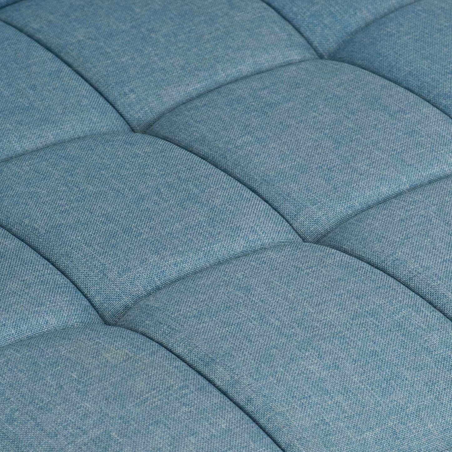 Ergonomic office chair Benton in Blue Textile