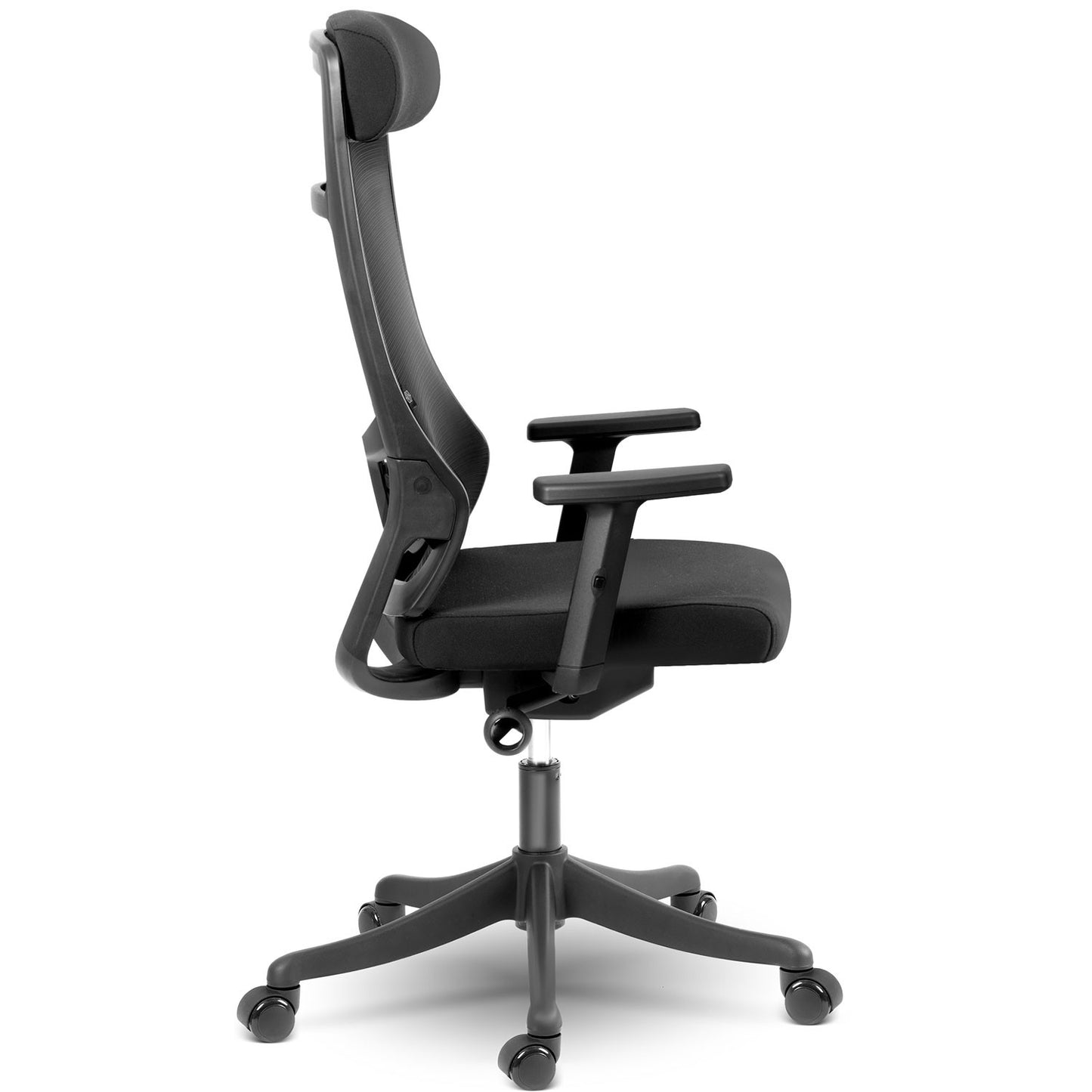 Ergonomic office chair with micro mesh, Sofotel Brema, black