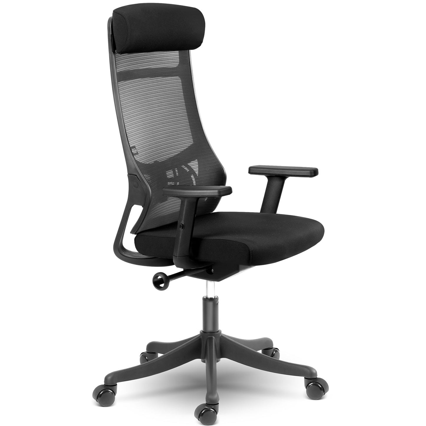 Ergonomic office chair with micro mesh, Sofotel Brema, black