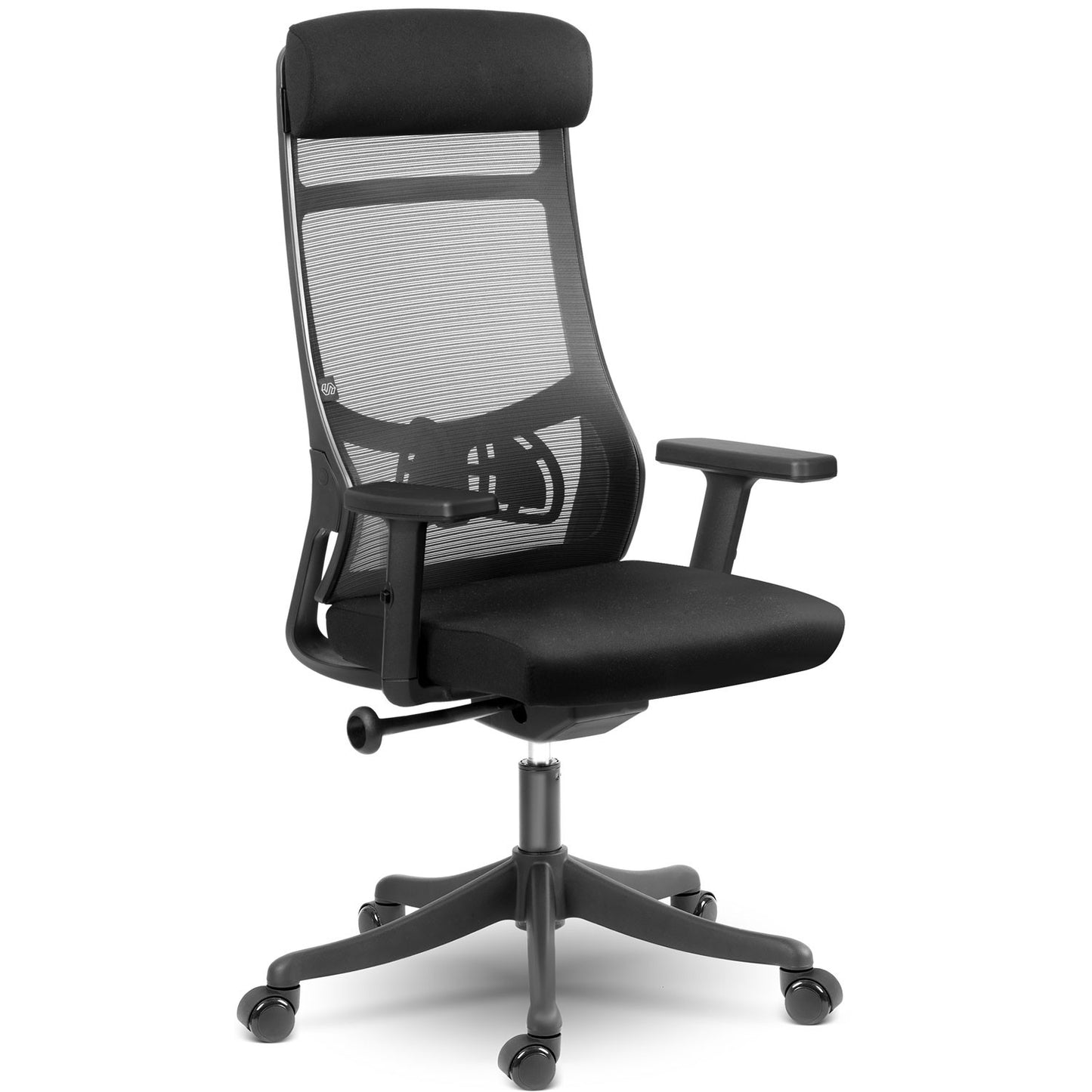 Ergonomic office chair with micro mesh, Sofotel Brema, black
