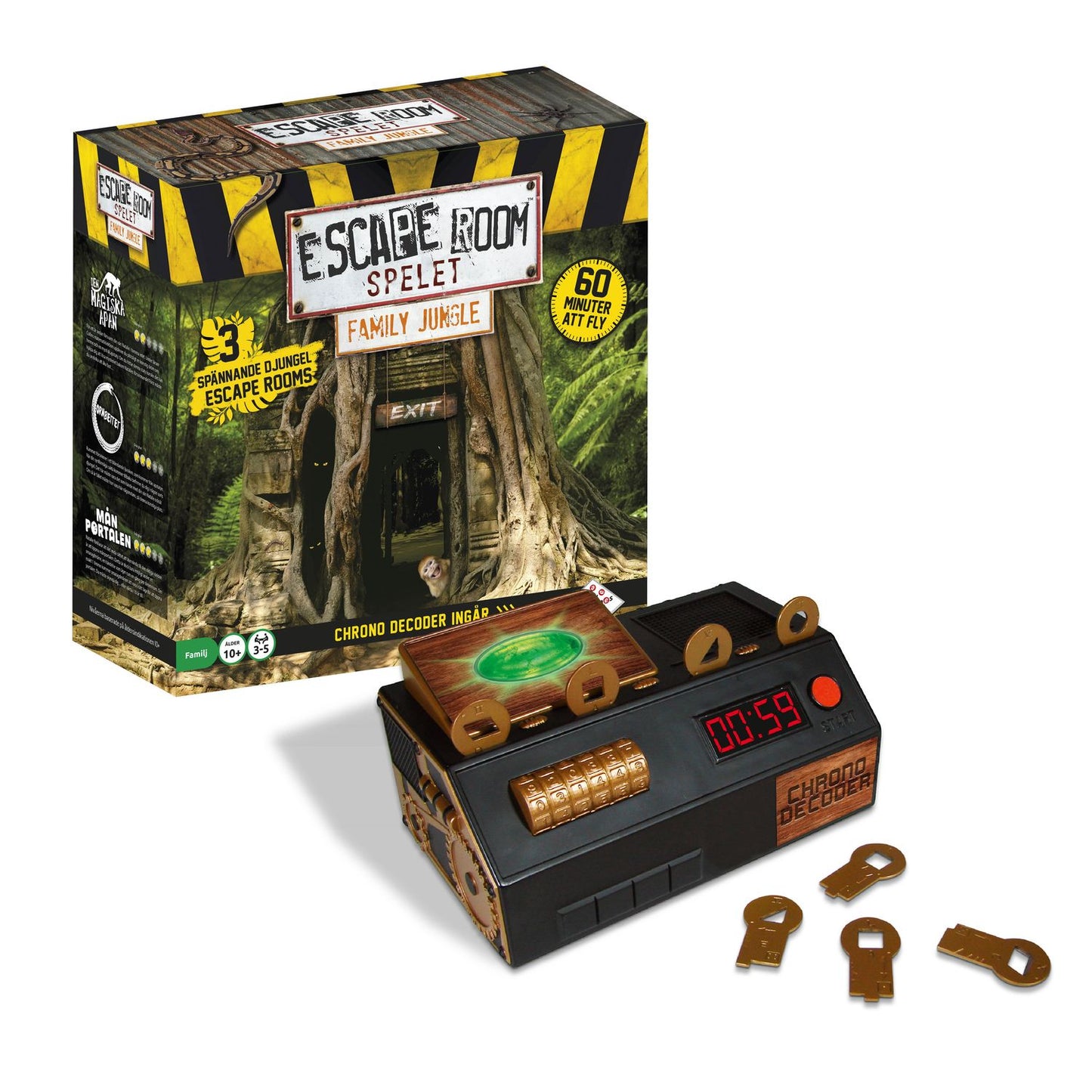Escape Room Family Jungle - Swedish