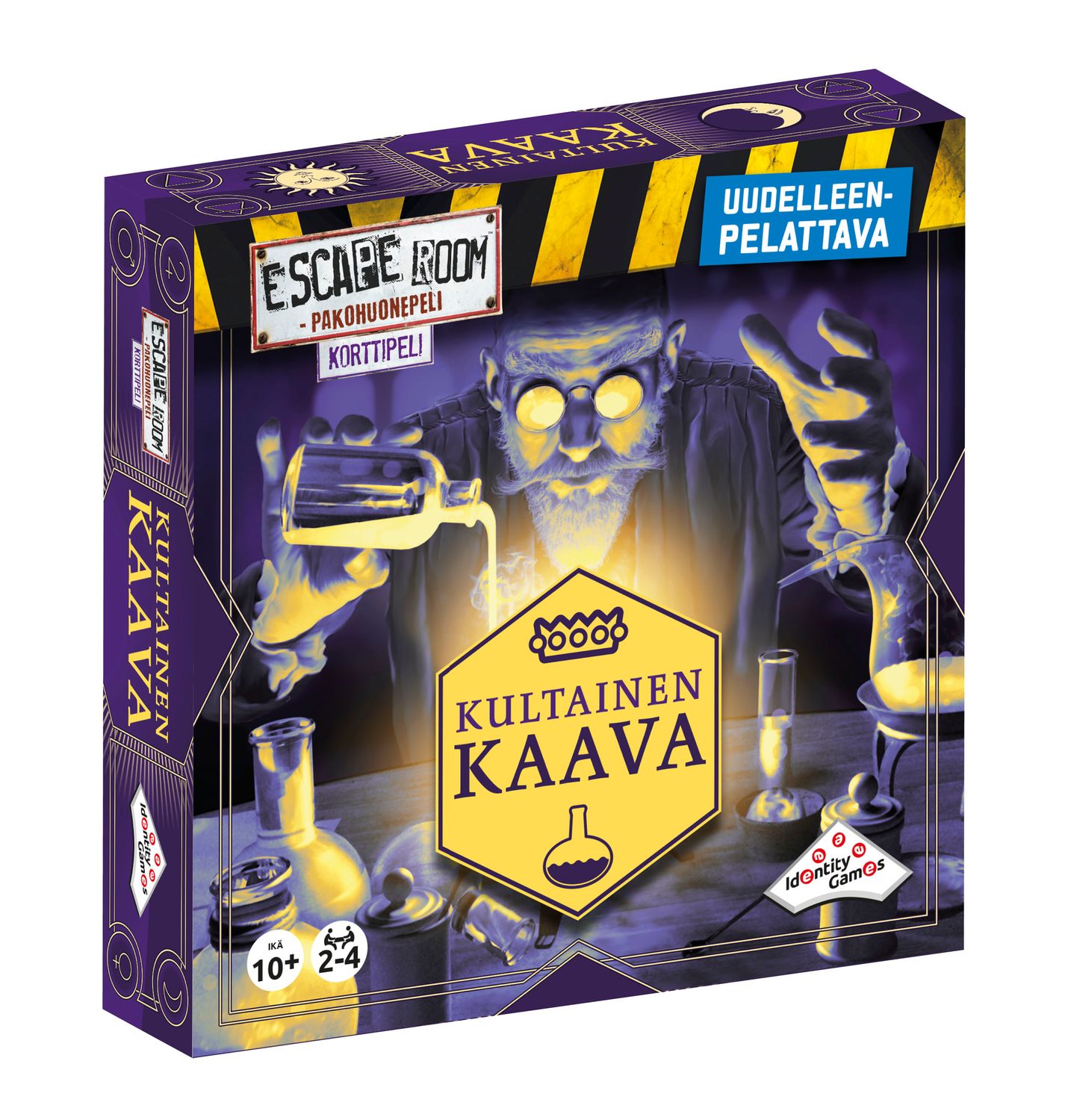 Escape Room Golden Solution Card Game Finnish