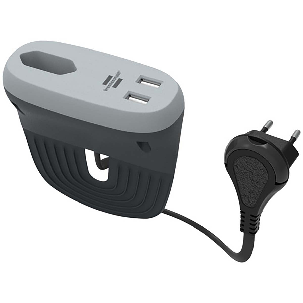 Estilo sofa socket with USB charging function (sofa socket with 1x Euro socket and 2x USB charger, bed socket with mounting rail) EURO