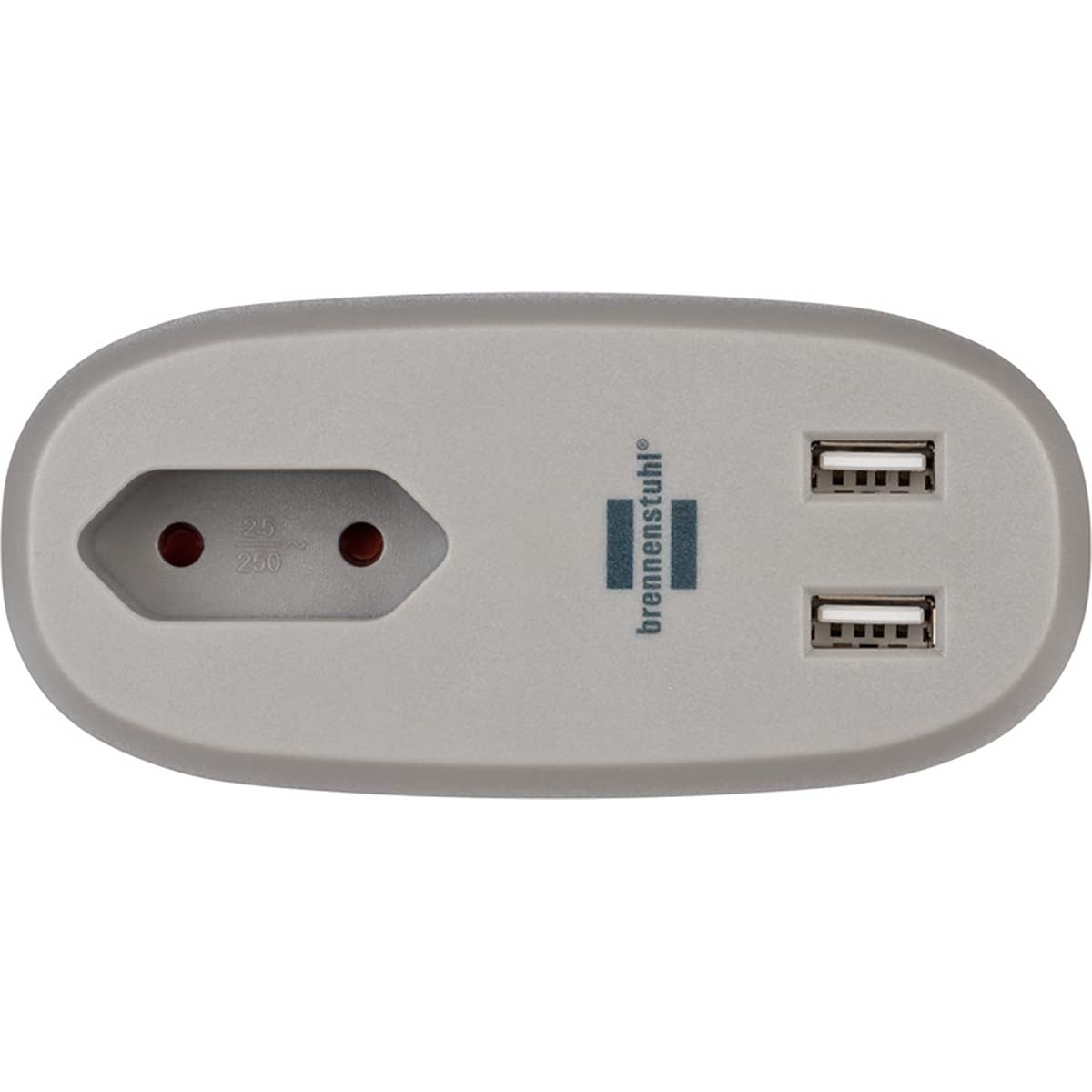 Estilo sofa socket with USB charging function (sofa socket with 1x Euro socket and 2x USB charger, bed socket with mounting rail) EURO
