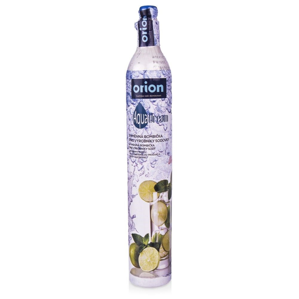 Exchangeable CO2 cartridge for 80 liters of carbonated drink