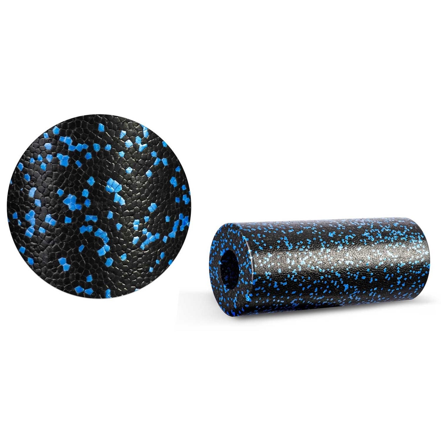 Exercise roller 33x14cm NS-954 black and blue