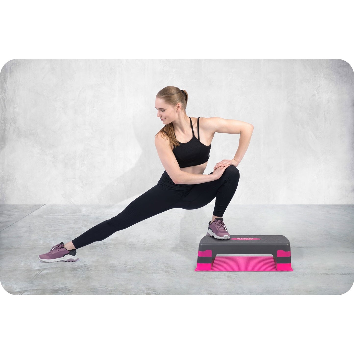 Exercise step 3 steps NS-400 pink