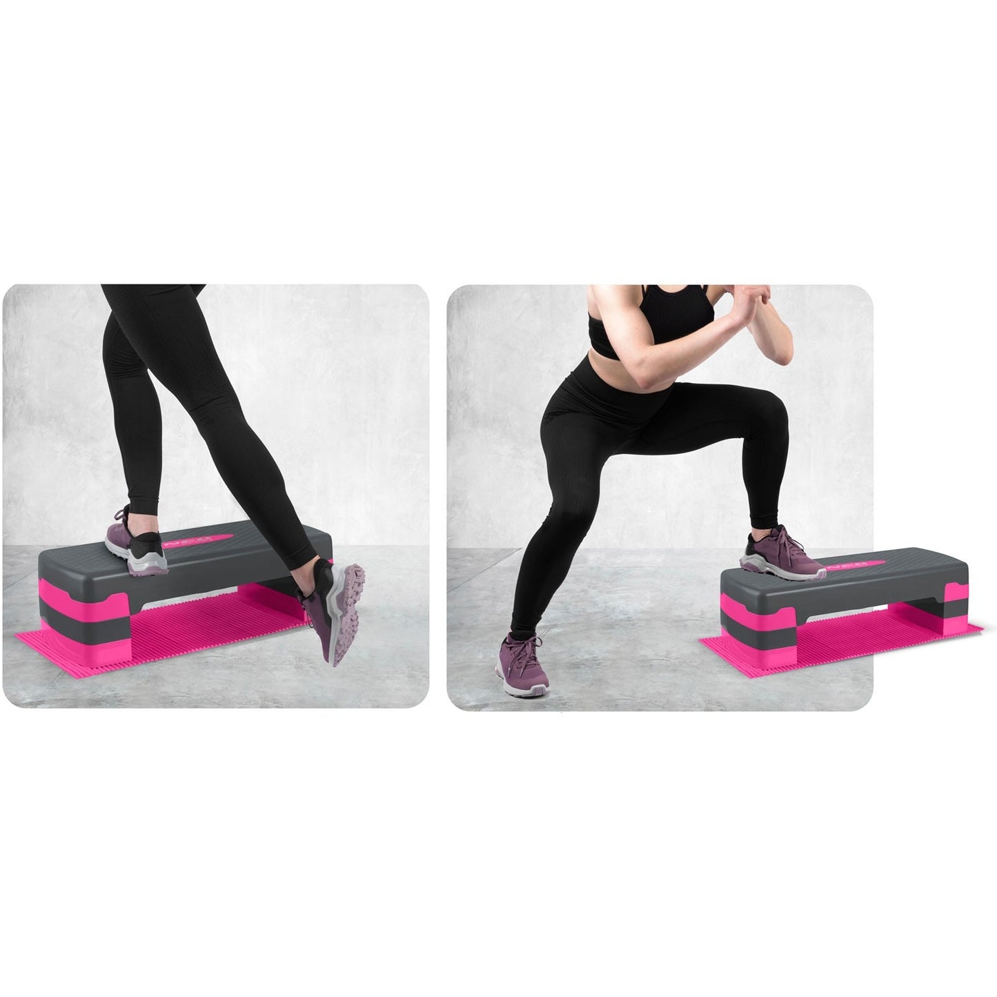 Exercise step 3 steps NS-400 pink
