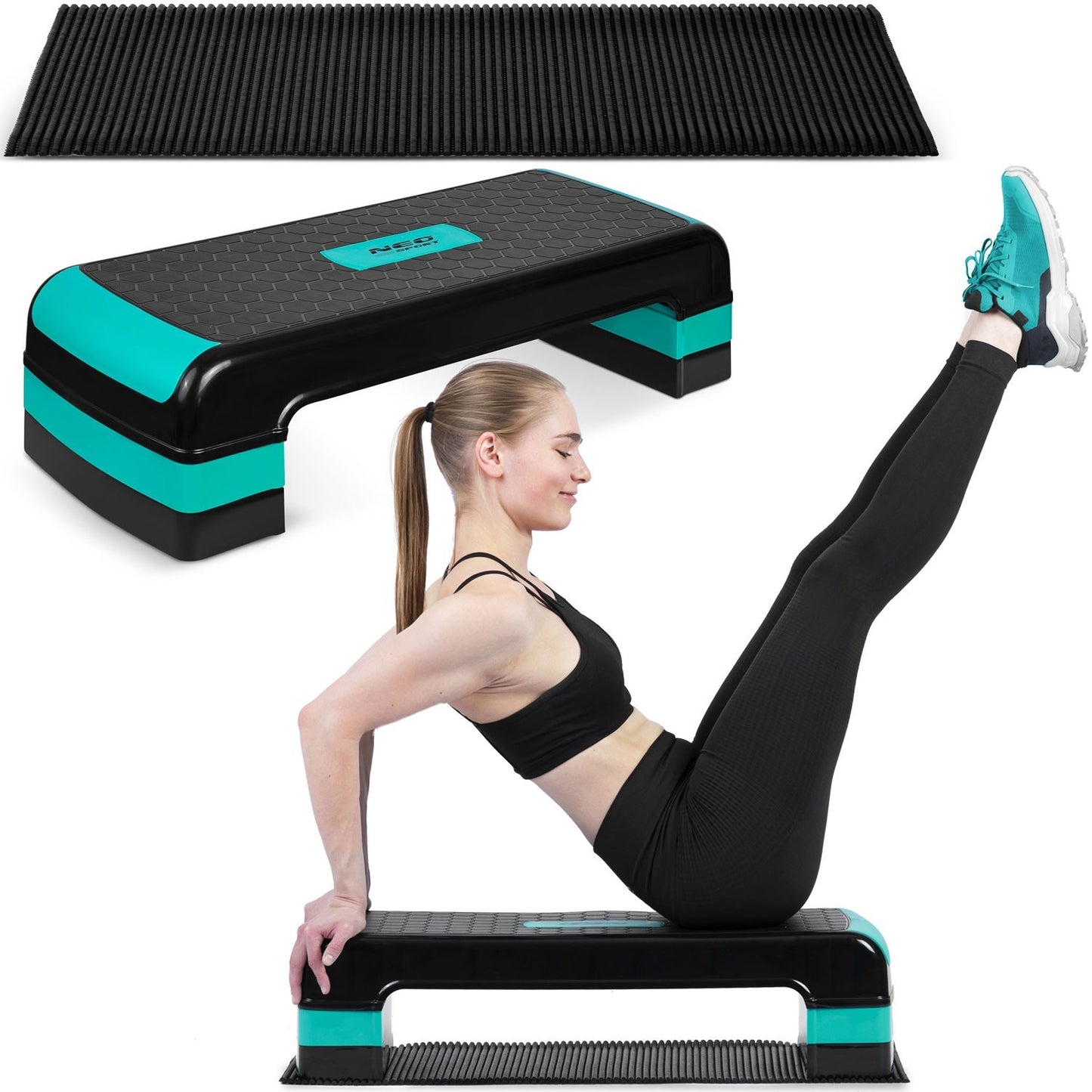Exercise step 3 steps NS-402 turquoise