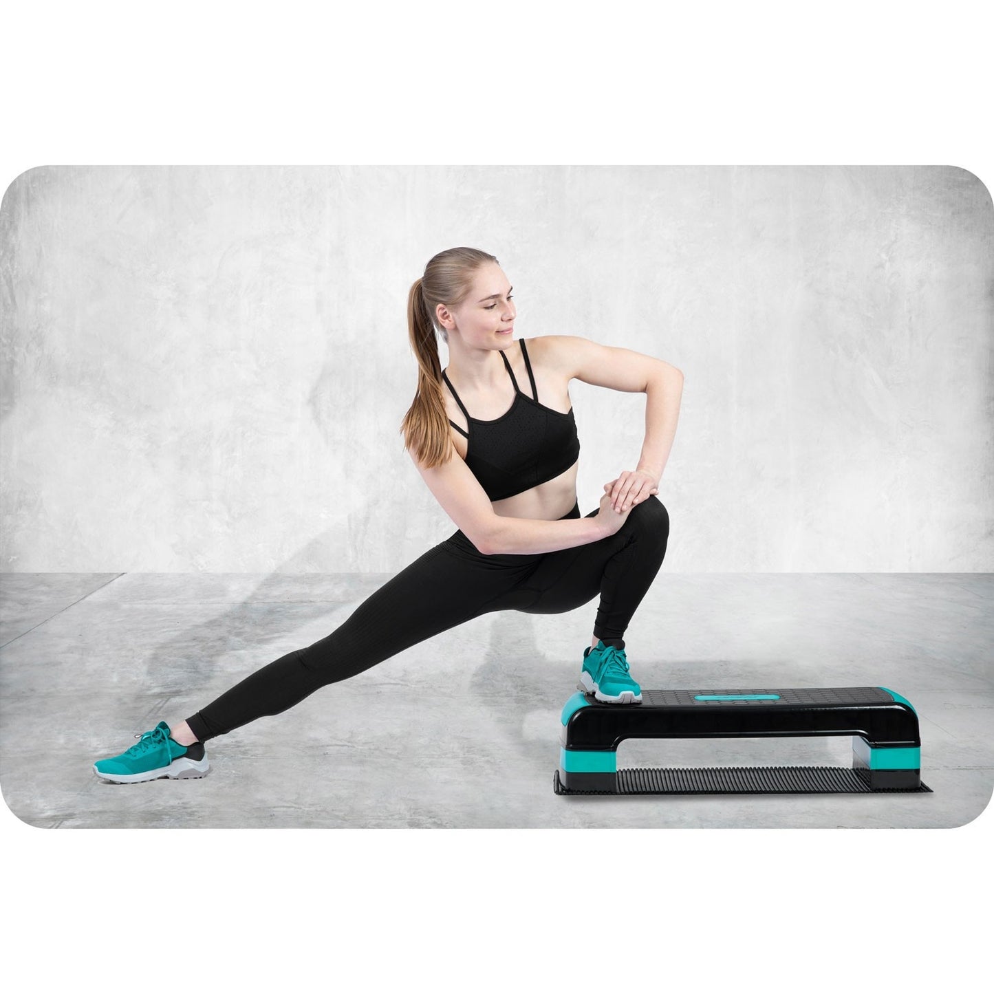 Exercise step 3 steps NS-402 turquoise