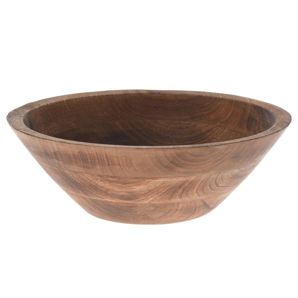 Exotic Mango Wood Bowl - Perfect for Fruit & Serving