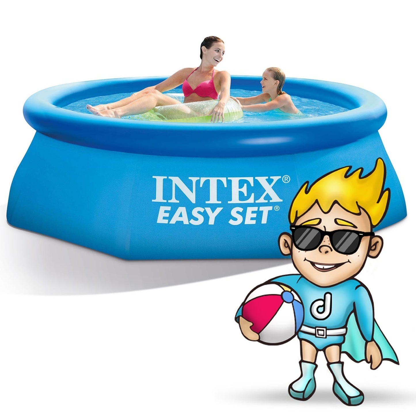 Expansion garden pool 244 x 76 cm 16in1 INTEX 28112