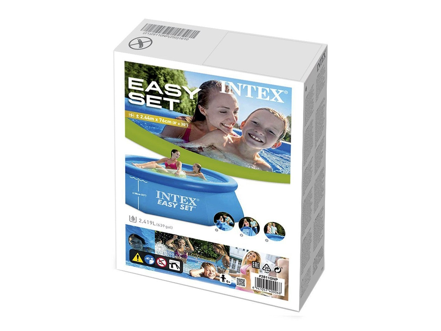 Expansion garden pool 244 x 76 cm 4in1 INTEX 28112