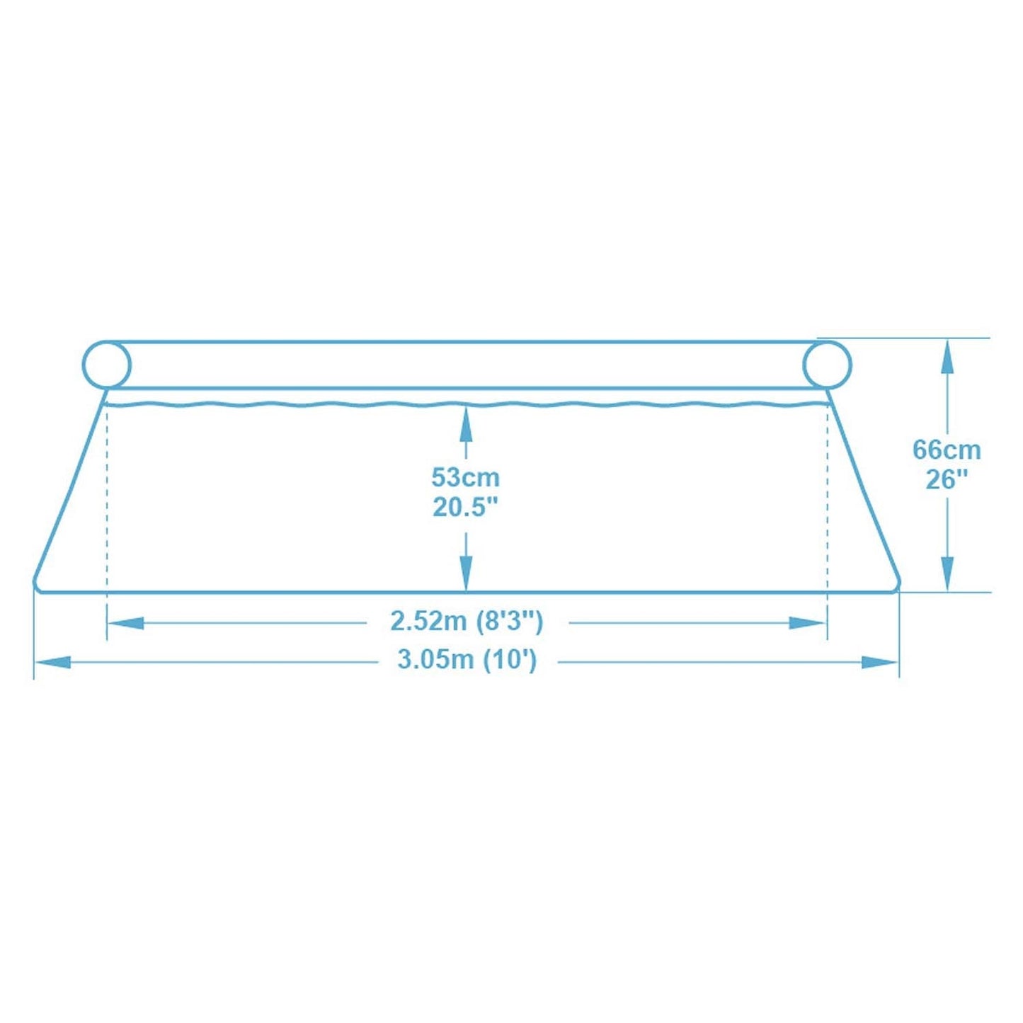 Expansion garden pool 305 x 66 cm 15in1 Bestway 57458