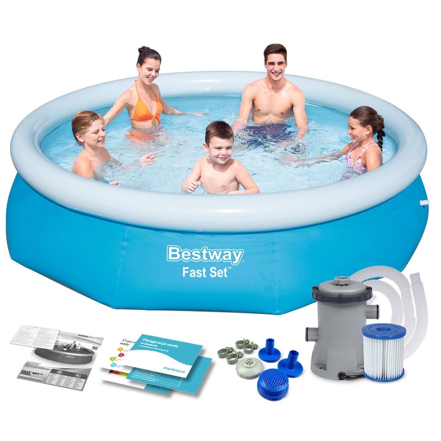 Expansion garden pool 305 x 76 cm 9in1 Bestway 57270