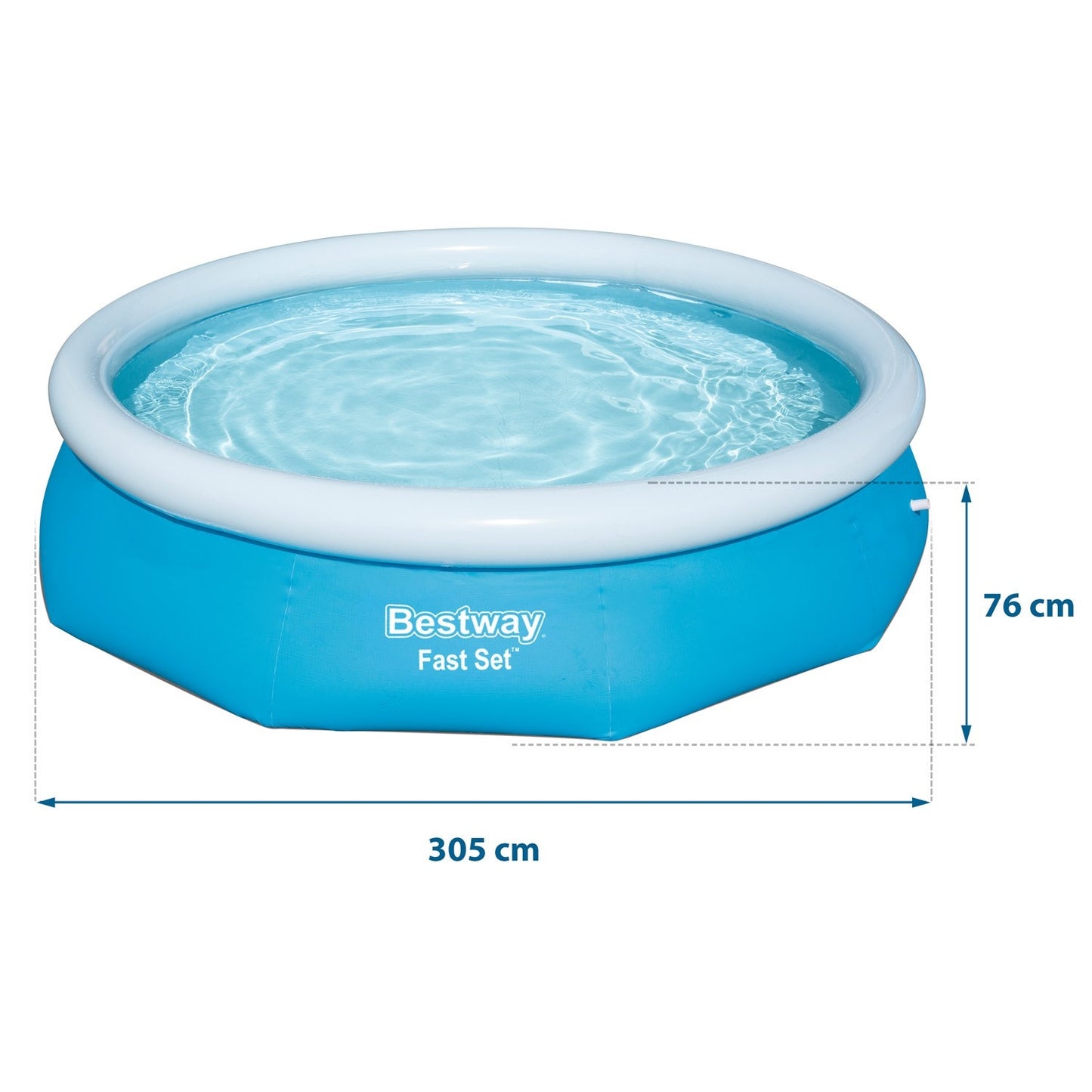 Expansion garden pool 305 x 76 cm 9in1 Bestway 57270