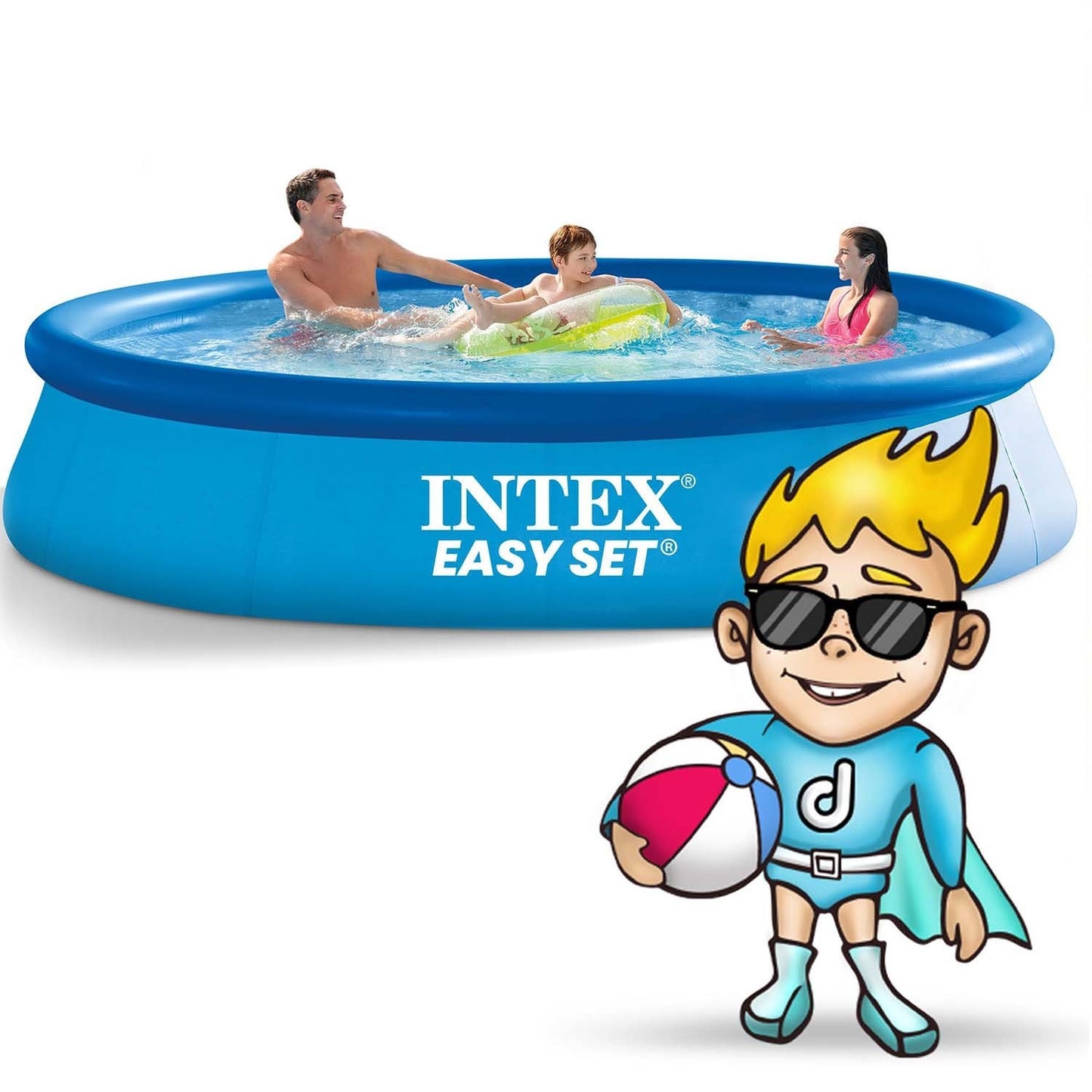 Expansion garden pool 366 x 76 cm 15in1 INTEX 28132