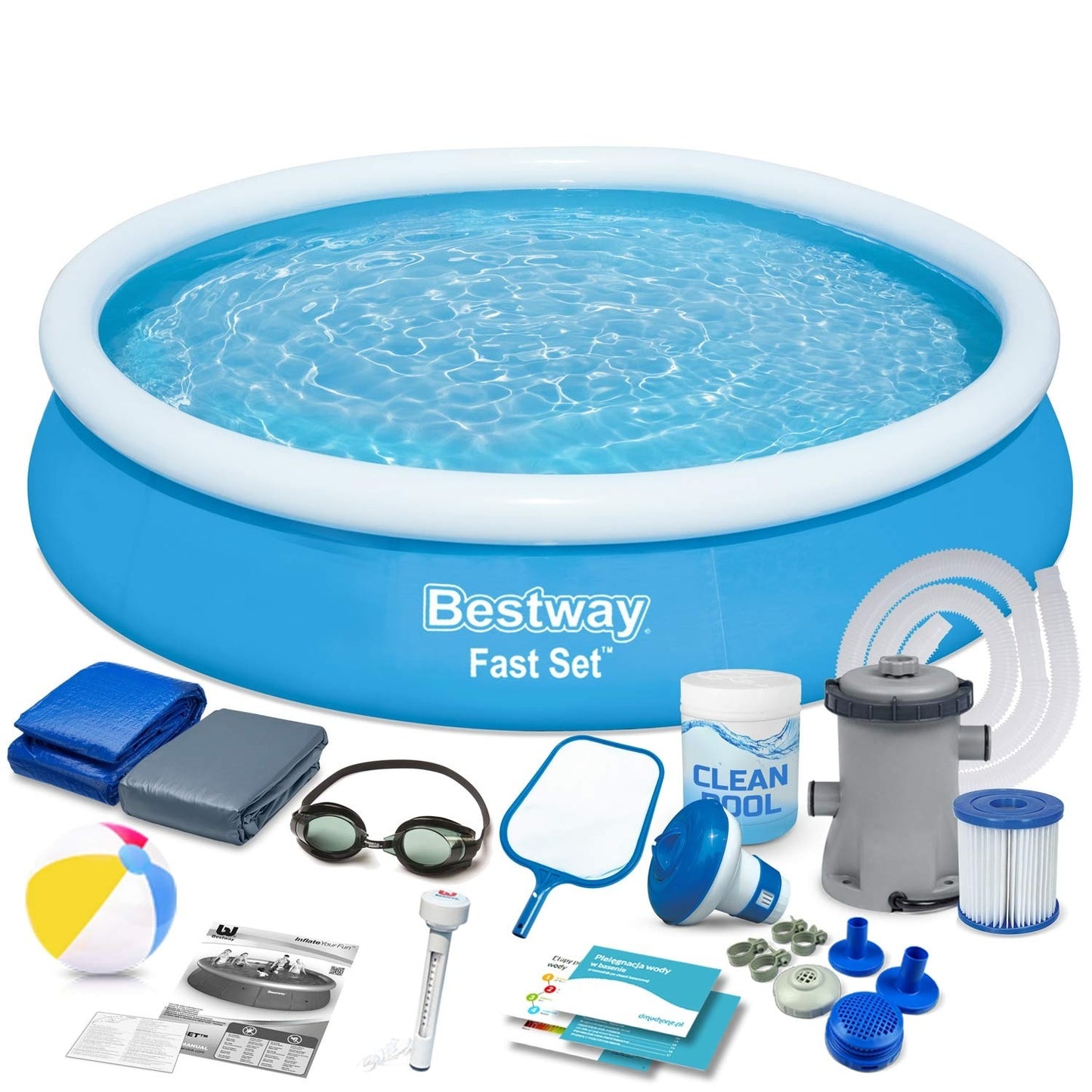 Expansion garden pool 366 x 76 cm 17in1 Bestway 57274