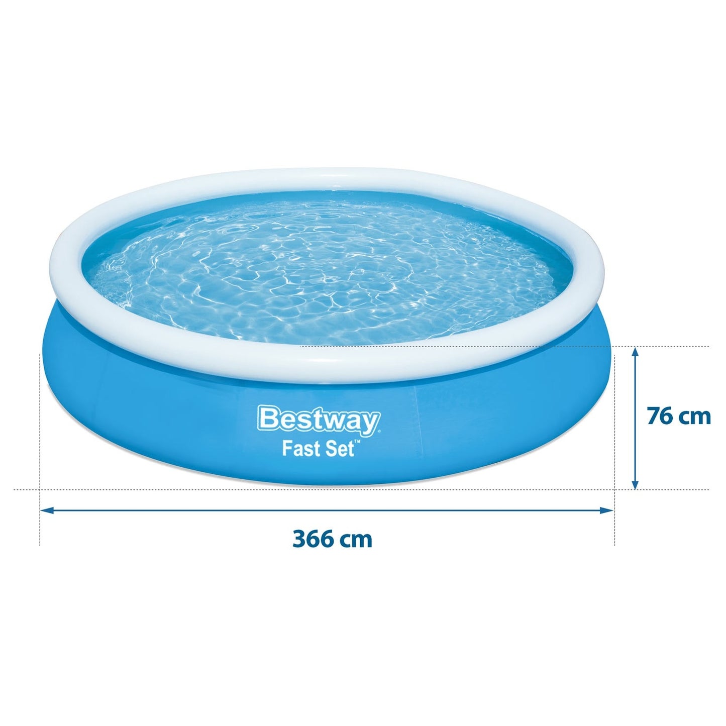 Expansion garden pool 366 x 76 cm Bestway 57273