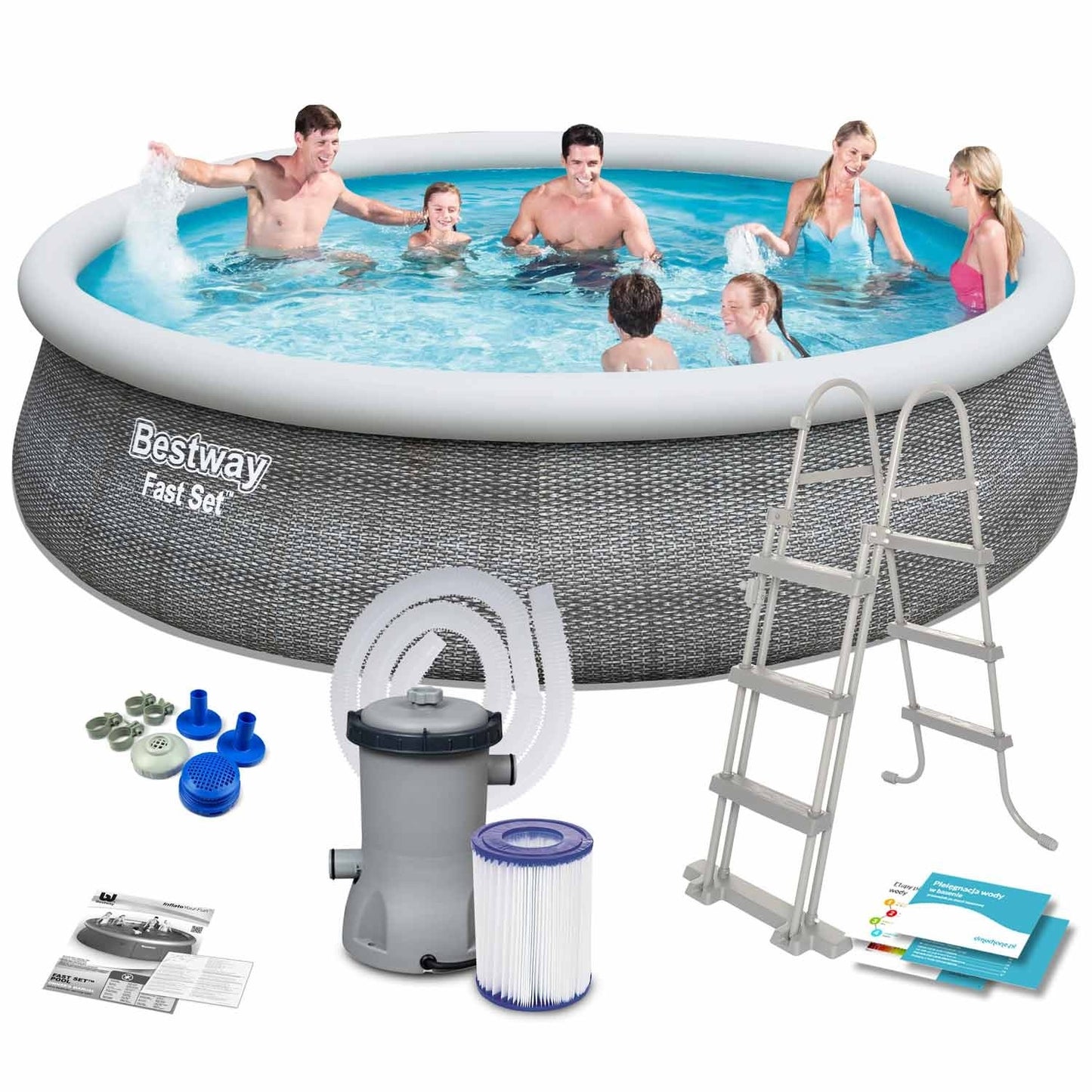 Expansion garden pool 457 x 107 cm 11in1 Bestway 57372