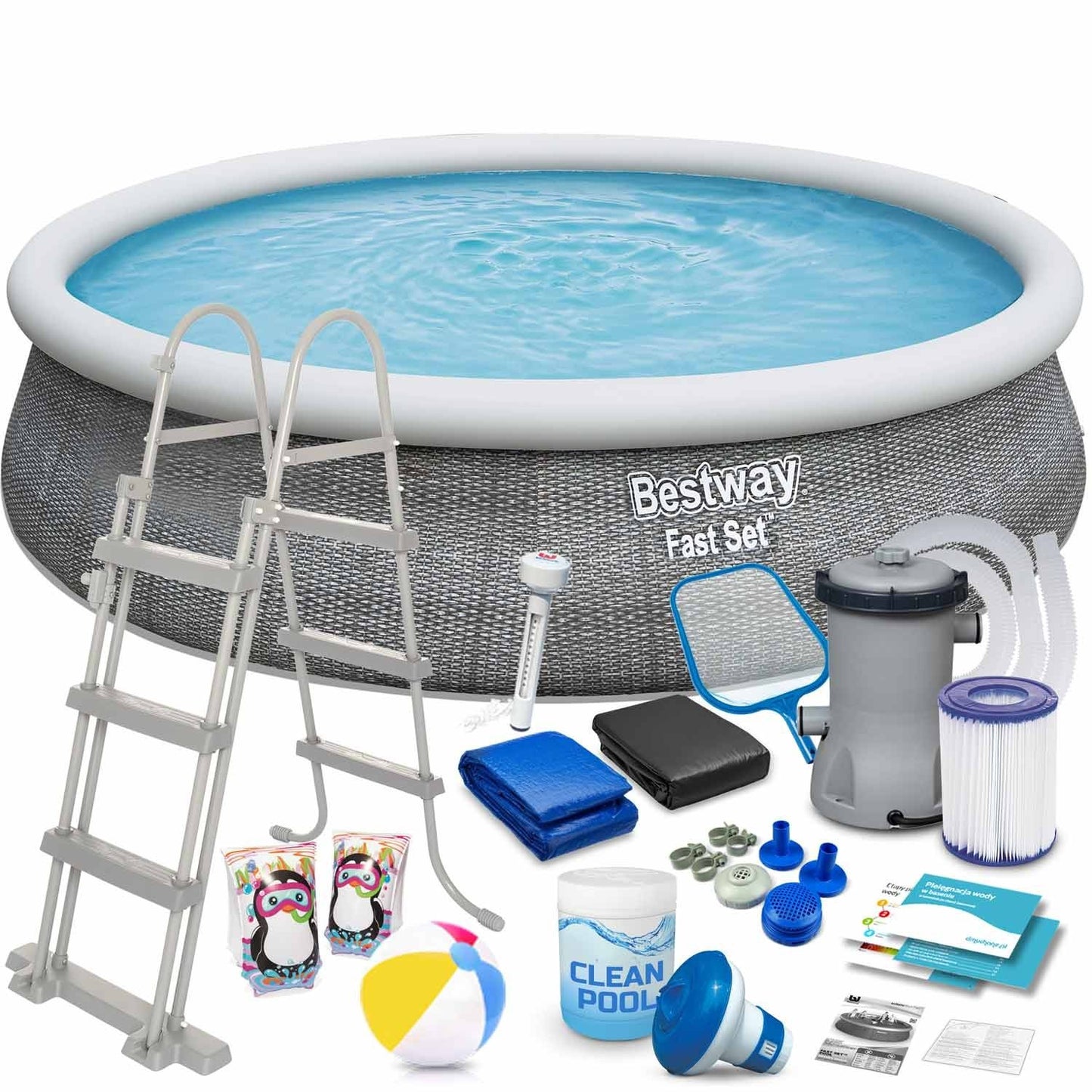 Expansion garden pool 457 x 107 cm 18in1 Bestway 57372