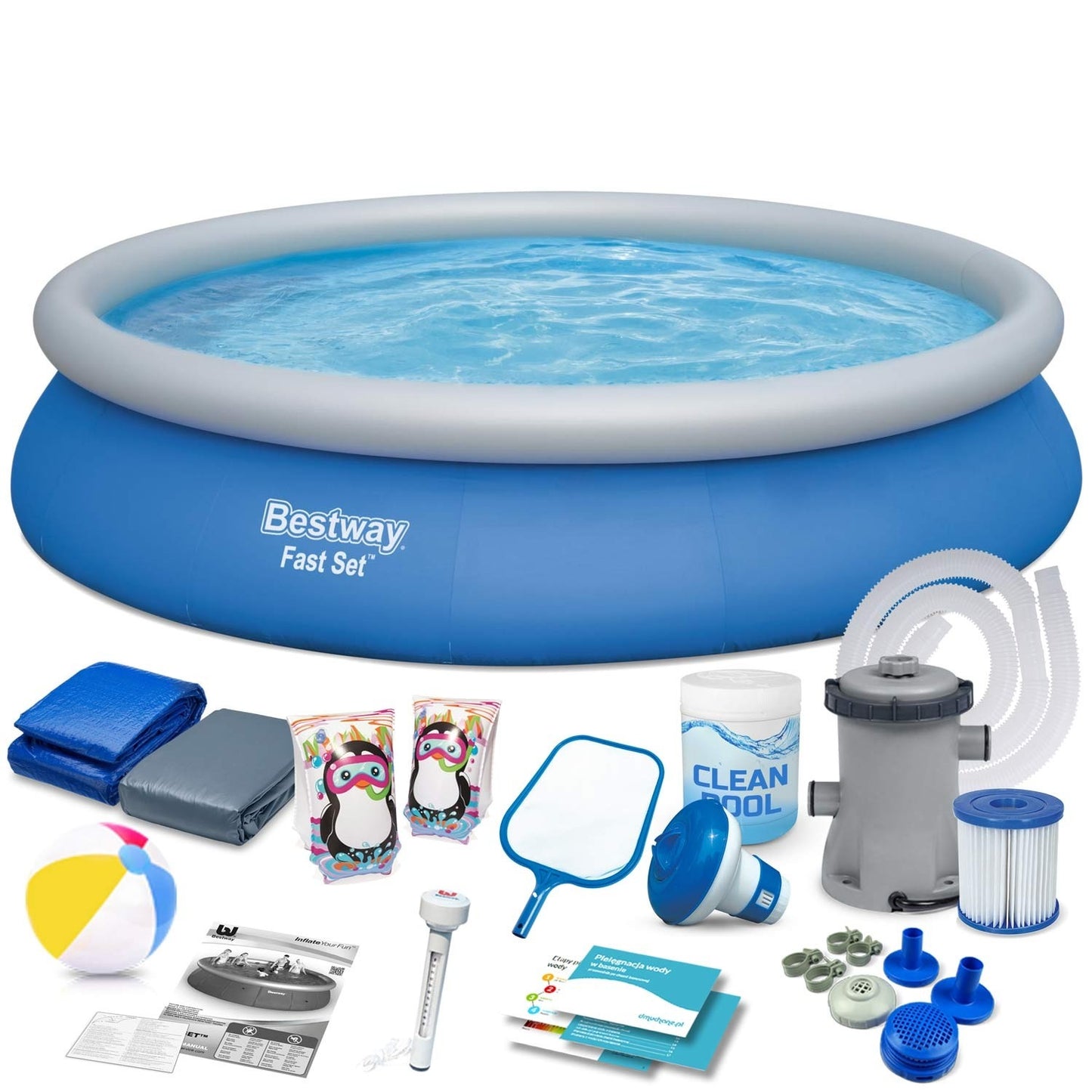 Expansion garden pool 457 x 84 cm 17in1 Bestway 57313