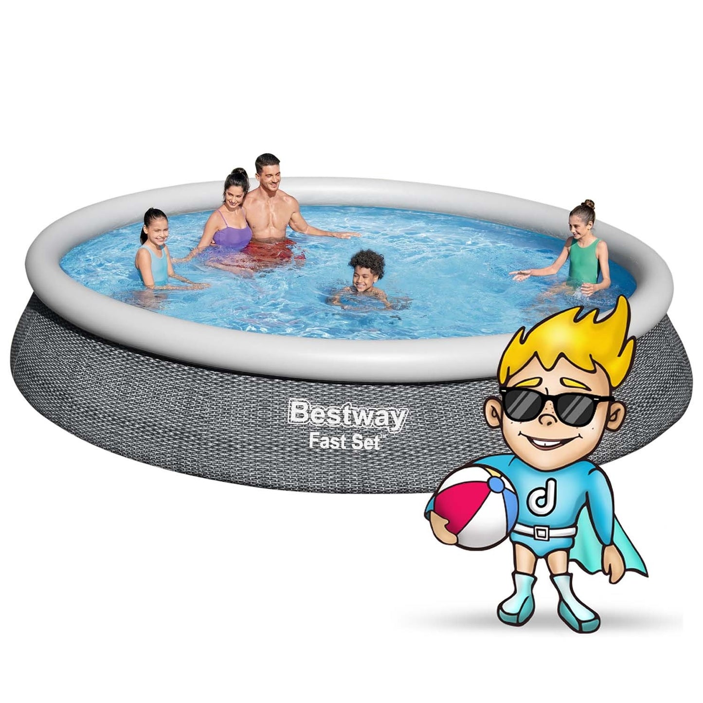Expansion garden pool 457 x 84 cm 9in1 Bestway 57313N