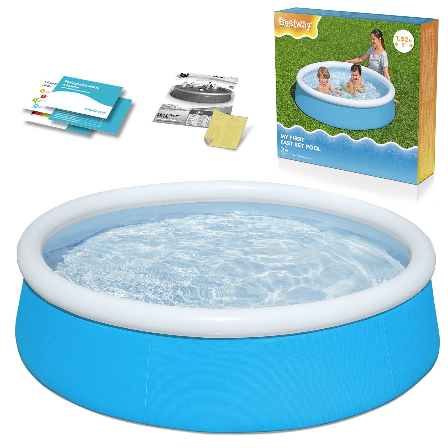 Expansion garden pool for children 152 x 38 cm Bestway 57241