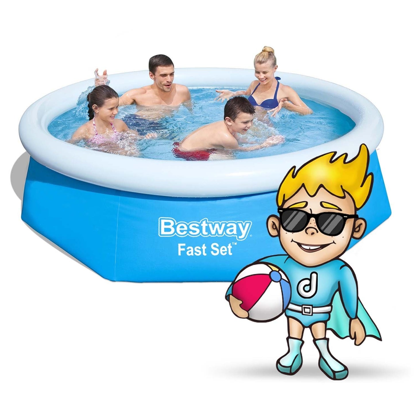 Expansion pool 244 x 61 cm Bestway 57448