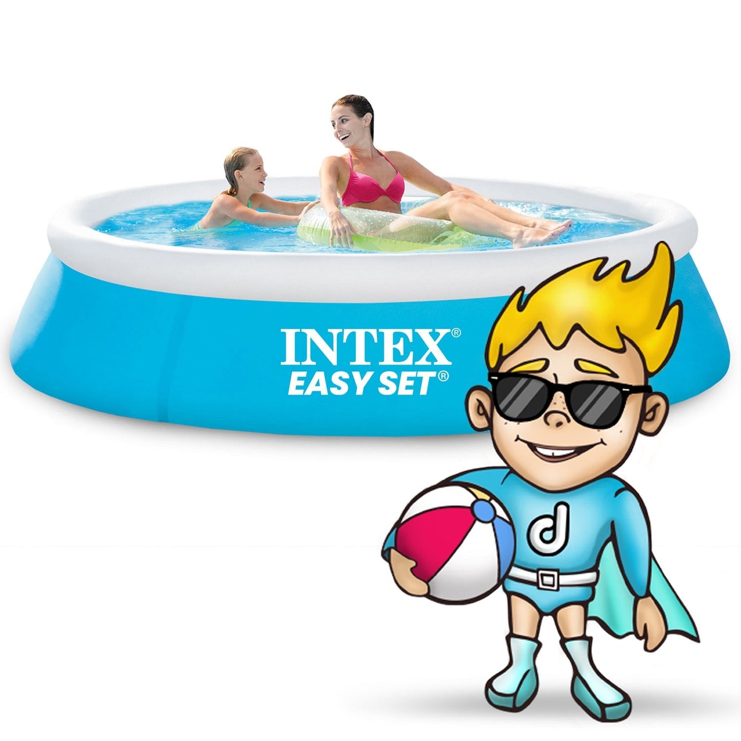Expansion pool for children 183 x 51 cm INTEX 28101
