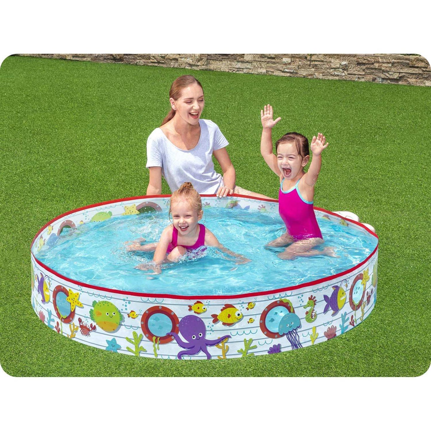 Expansion pool for children with fish 152 x 25 cm Bestway 55029