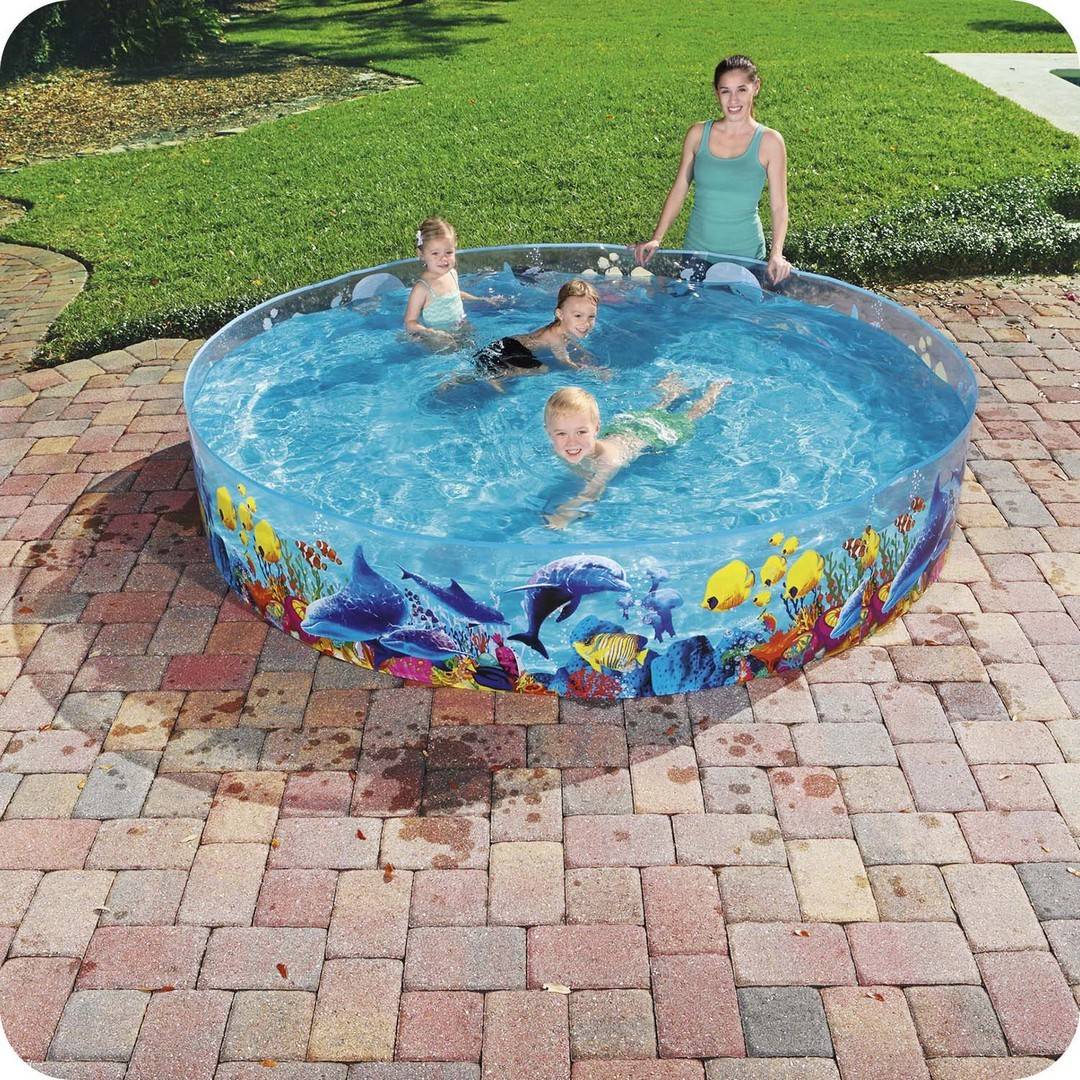 Expansion pool for children with fish 244x46cm Bestway 55031
