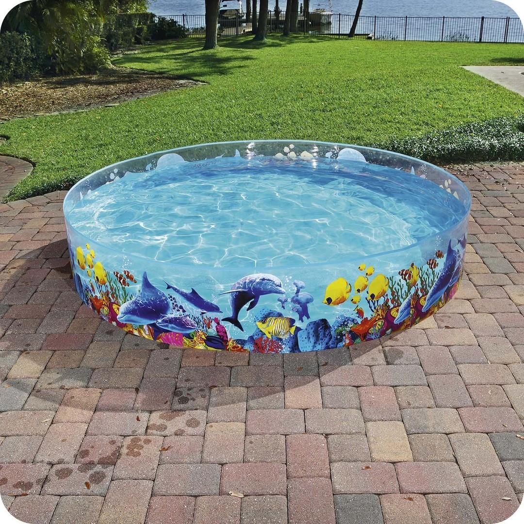 Expansion pool for children with fish 244x46cm Bestway 55031