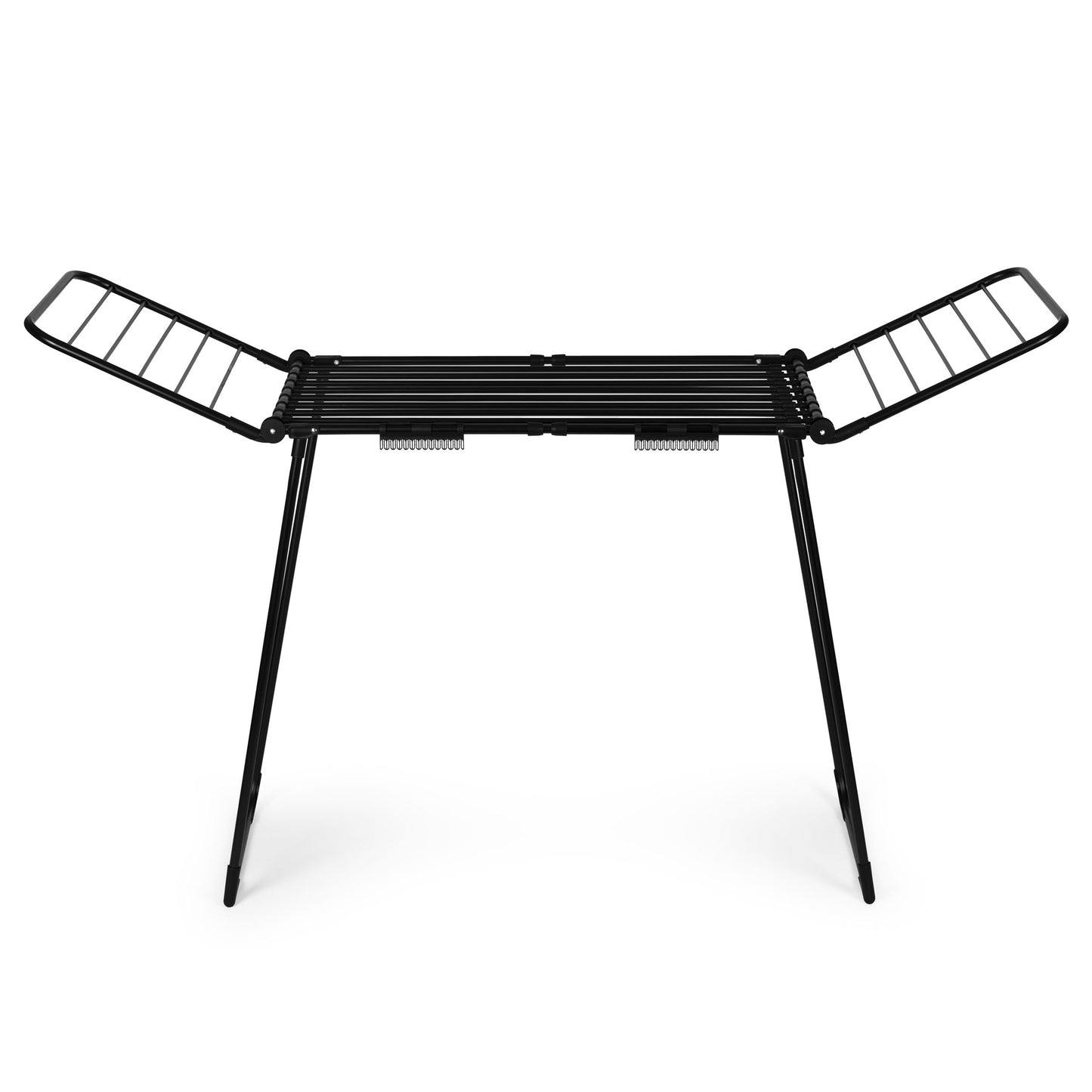 Extendable Clothes Drying Rack, 27m, Foldable, Black