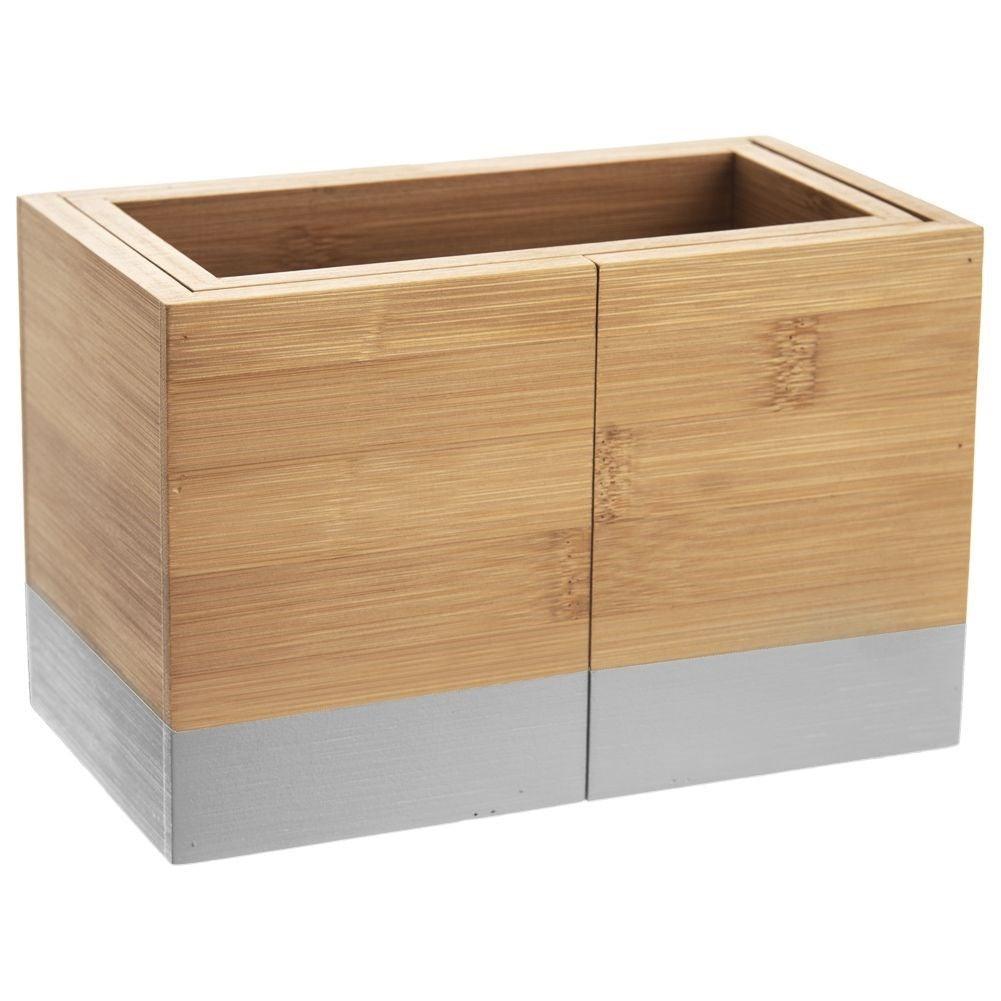 Extendable Cutlery and Kitchen Utensil Rack in Bamboo