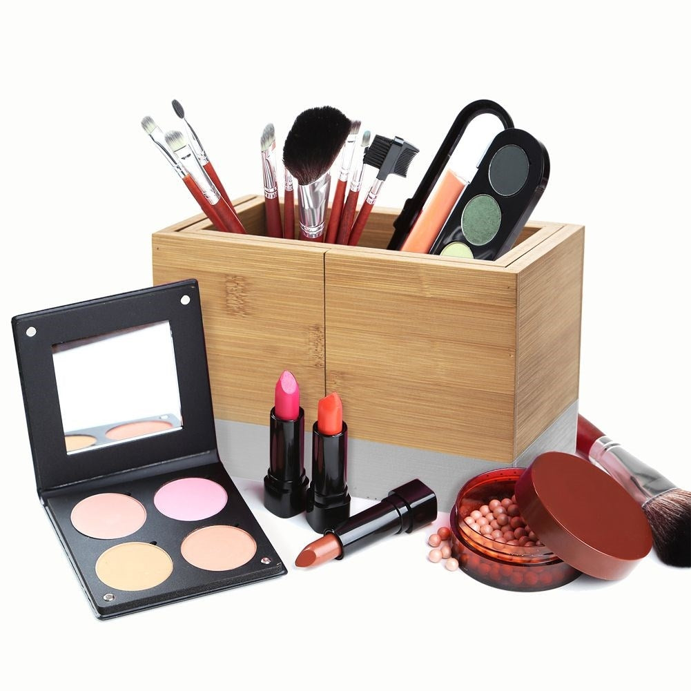 Extendable Cutlery and Kitchen Utensil Rack in Bamboo