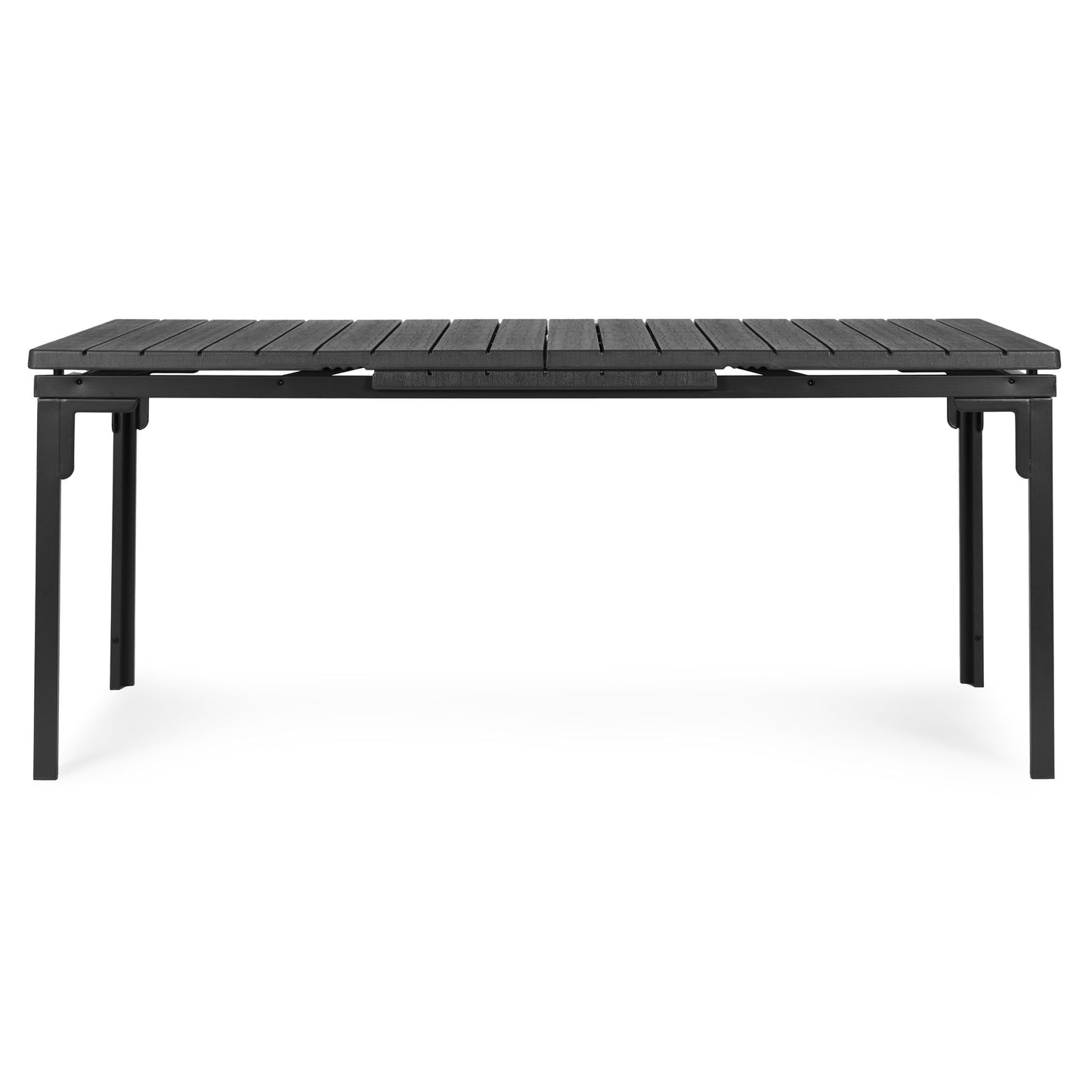 Extendable Garden Table for 12, 180–240 cm, Steel & HDPE